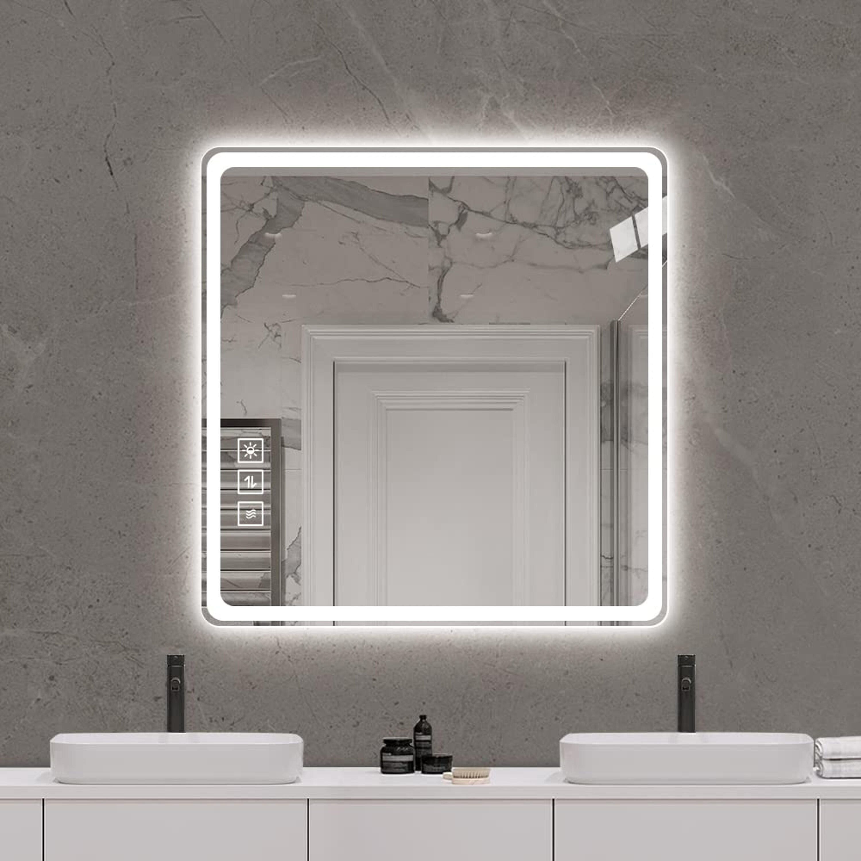 Bayfeve BF-243340-MIR Framed-Bath-Mirrors - View #3