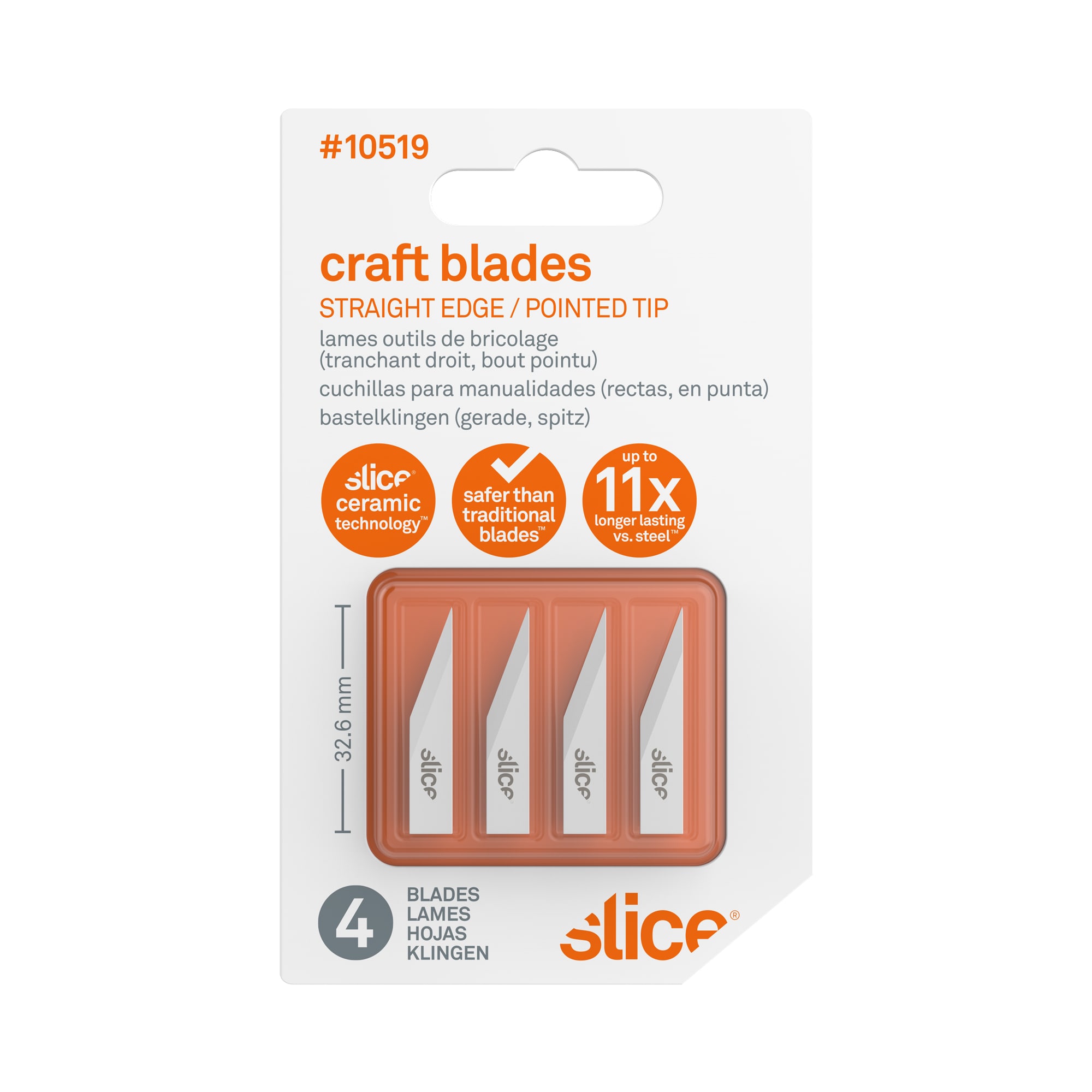 Slice 10519 Replacement-Utility-Blades - View #2