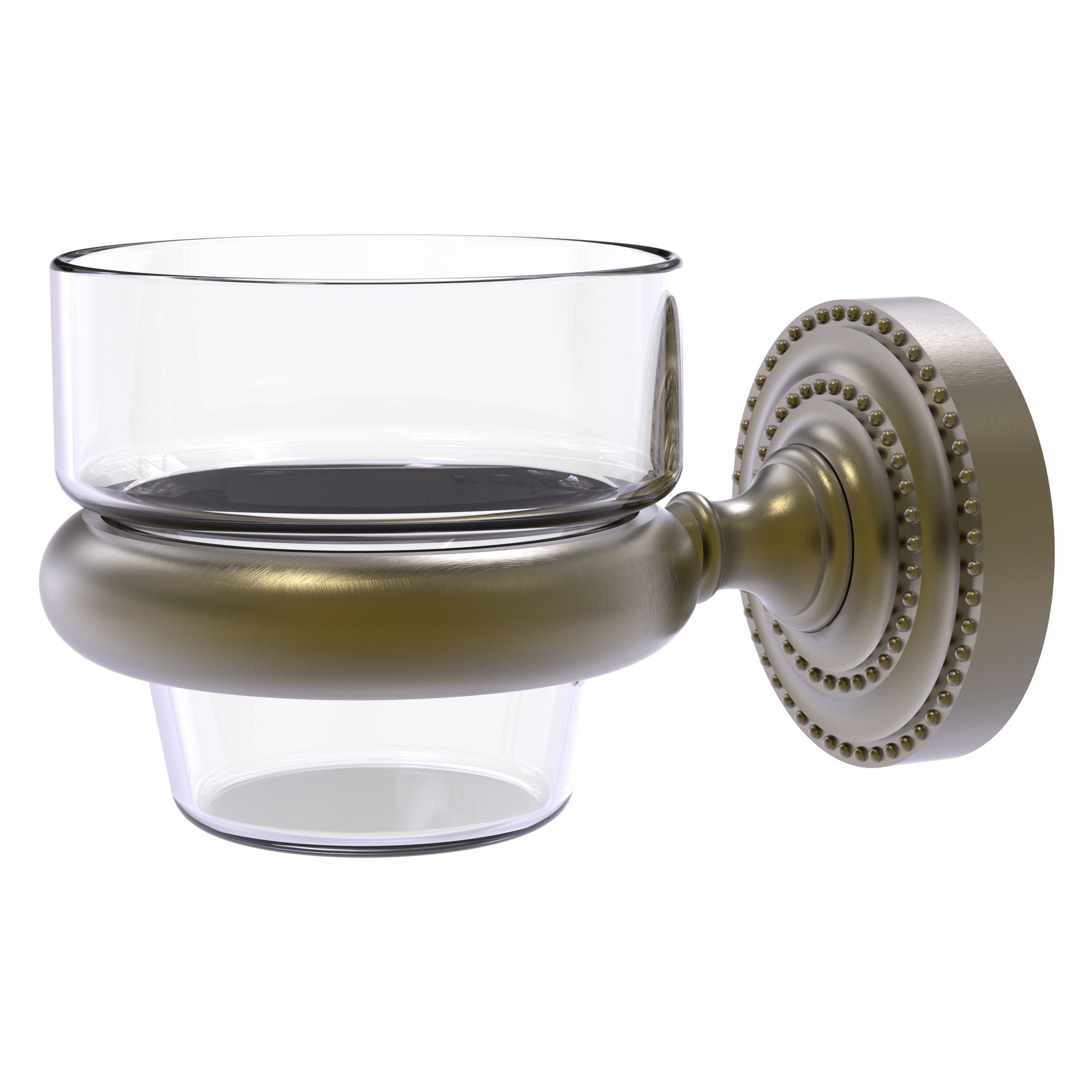 Allied Brass DT-64-ABR 1 Candle Dottingham Metal Votive Candle Holder