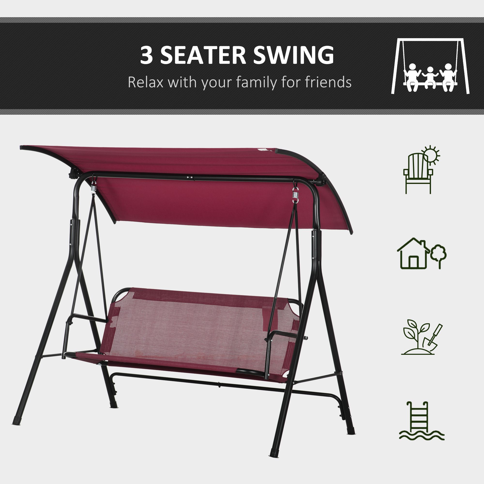 Bayfeve BFAOS-4128-SW Swing-Gliders - View #4