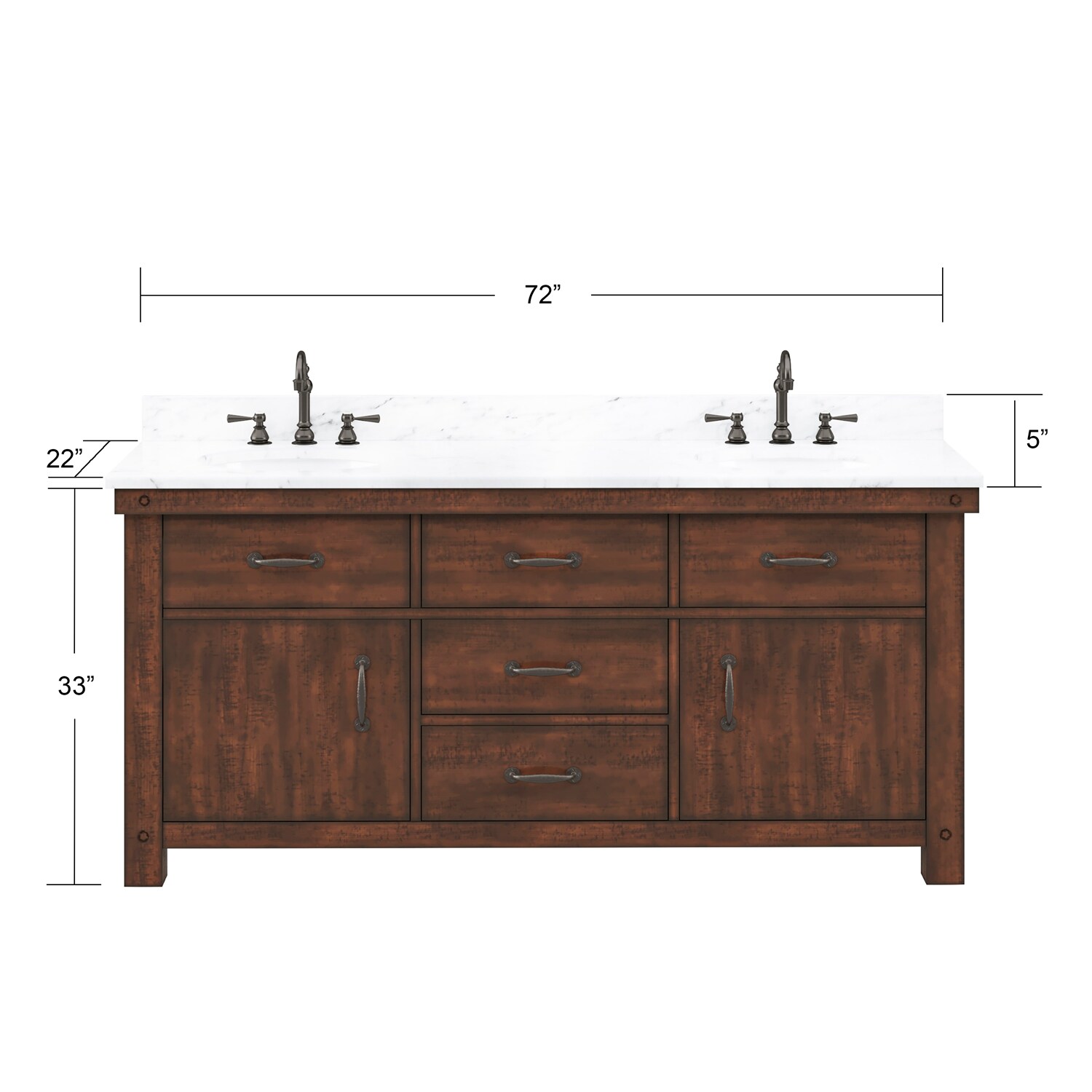 Water Creation AB72CW03RS-A24TL1203 Bath-Vanity-Combo - View #9