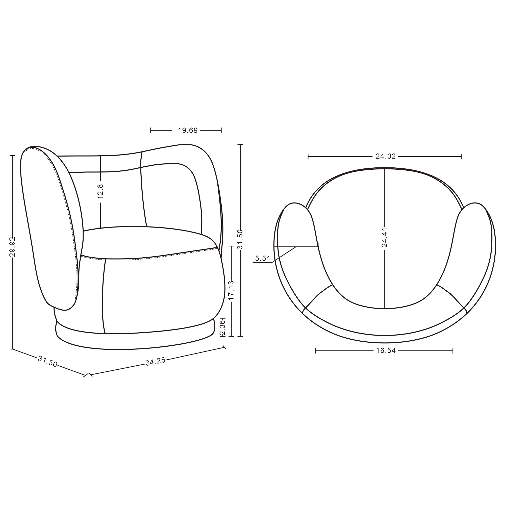 Manhattan Comfort AC057-CR chairs - View #3