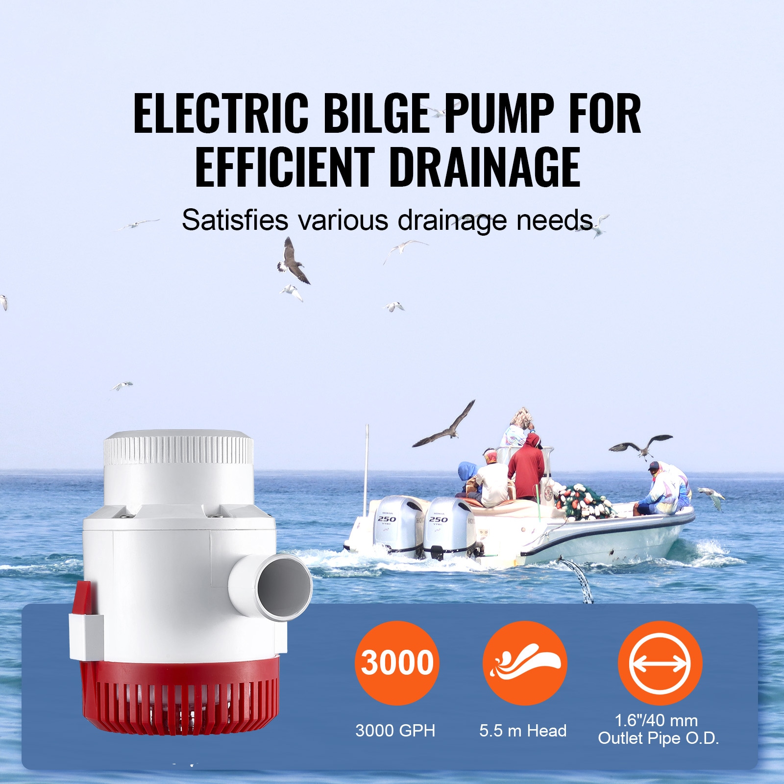 VEVOR CDB3700GPH00T37E4V9 pumps - View #5