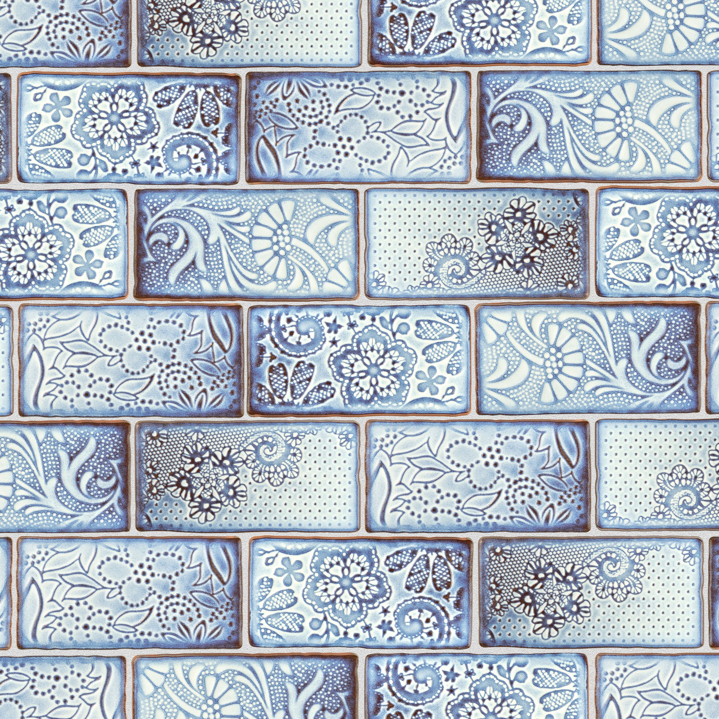 Affinity Tile WCVAFV Antic Feelings Via Lactea 3-in x 6-in Glossy Ceramic Patterned Standard Wall Tile ( 4.16-sq ft Carton