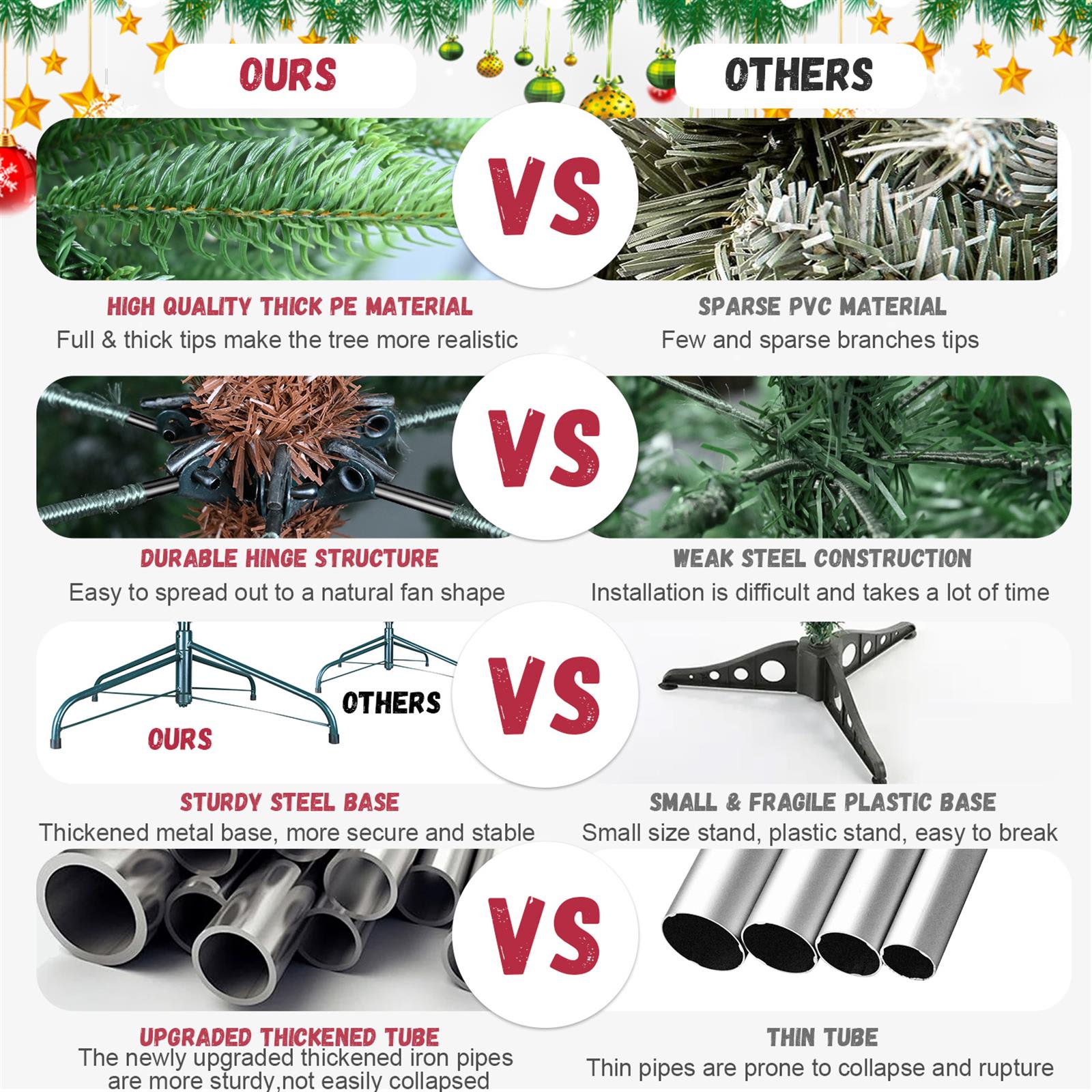 Choco Moon 4773128394639 Artificial-Christmas-Trees - View #10