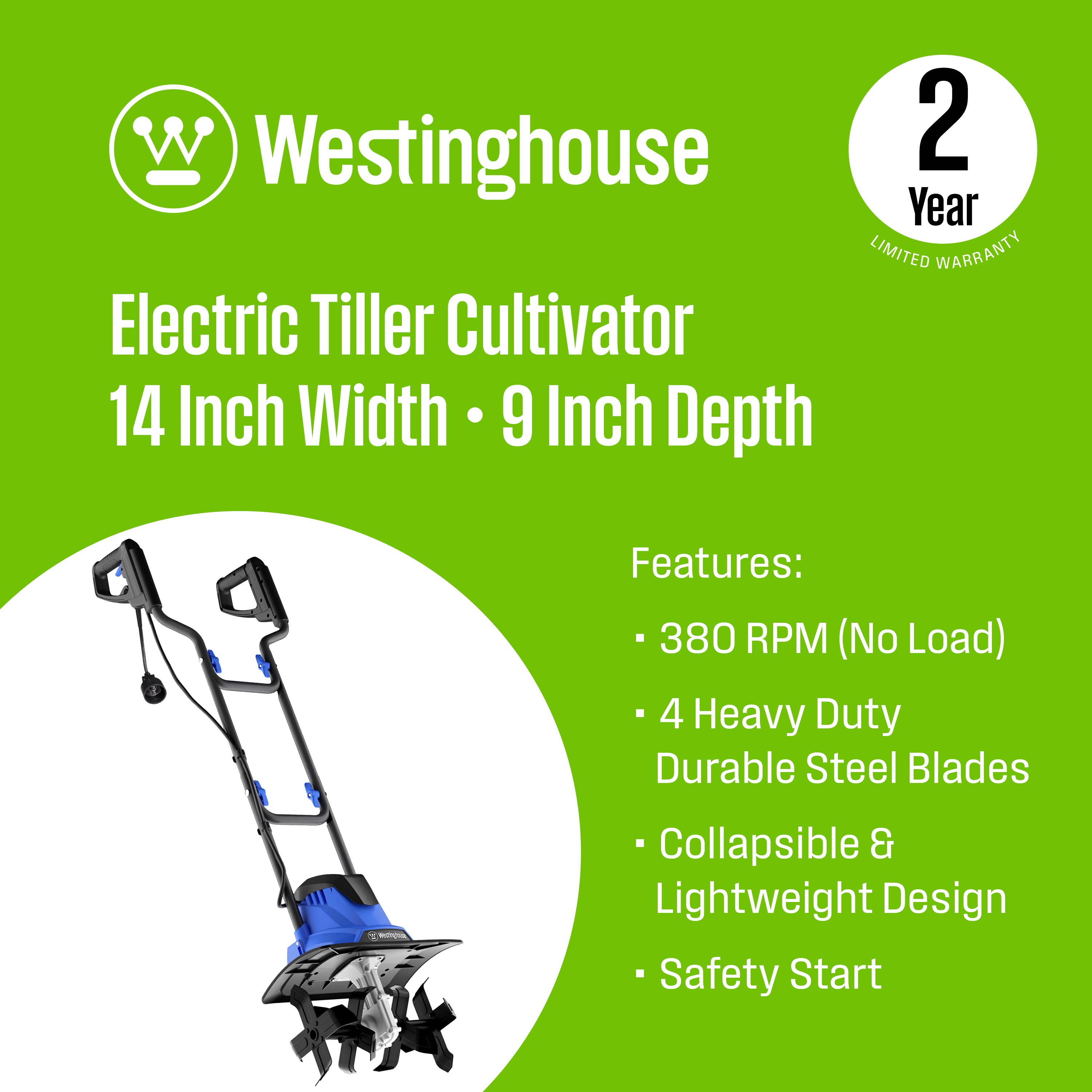Westinghouse W14TCAC Corded-Cultivators - View #2