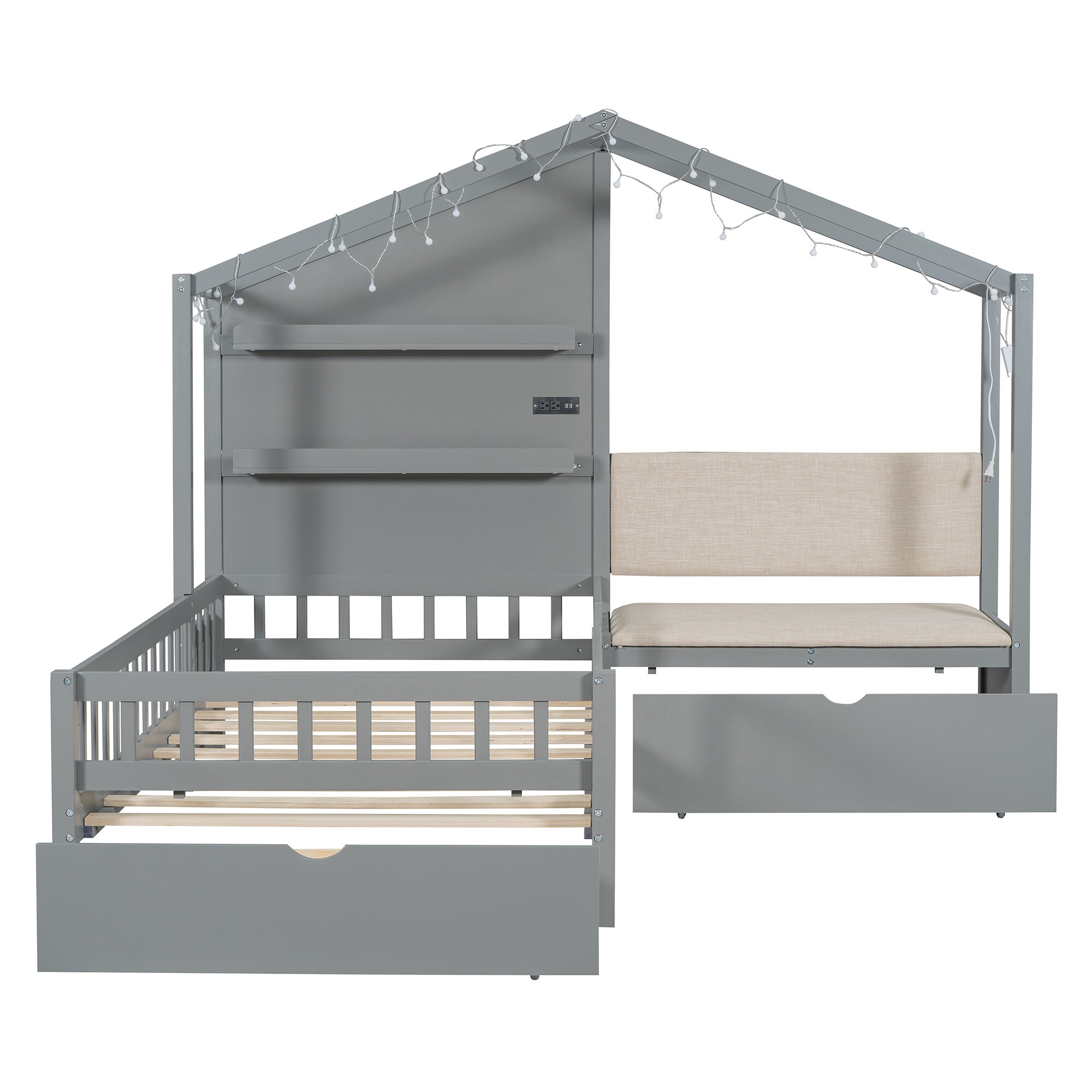 ModernLuxe LP000521AAE-1 Sofas-Loveseats - View #4