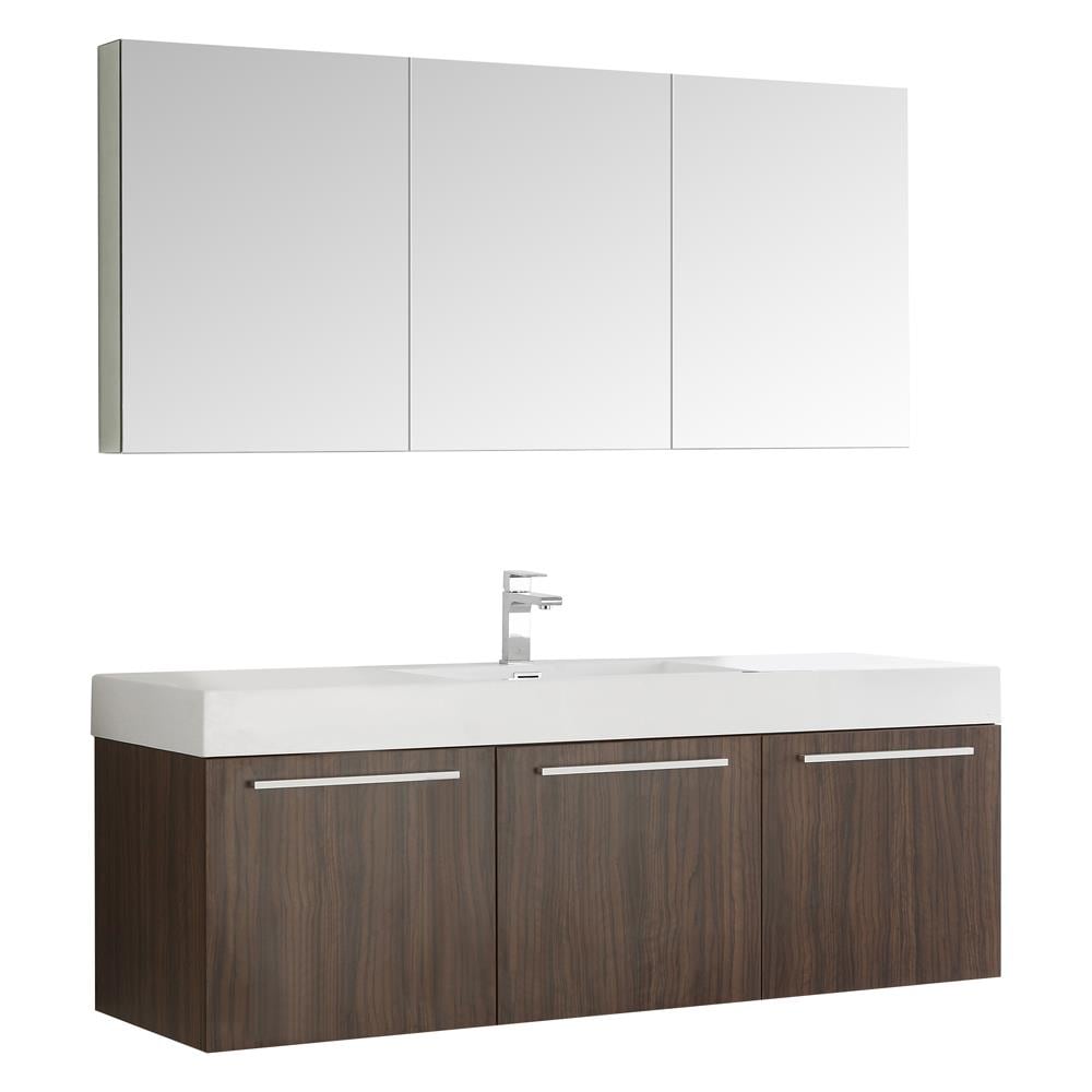 Fresca FVN8093GW Bath-Vanity-Combo - View #2