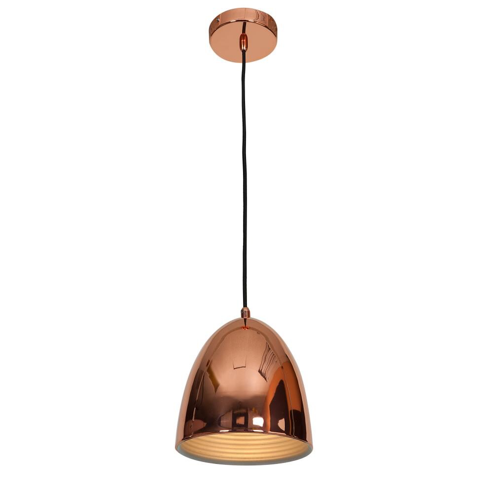 small copper pendant lights