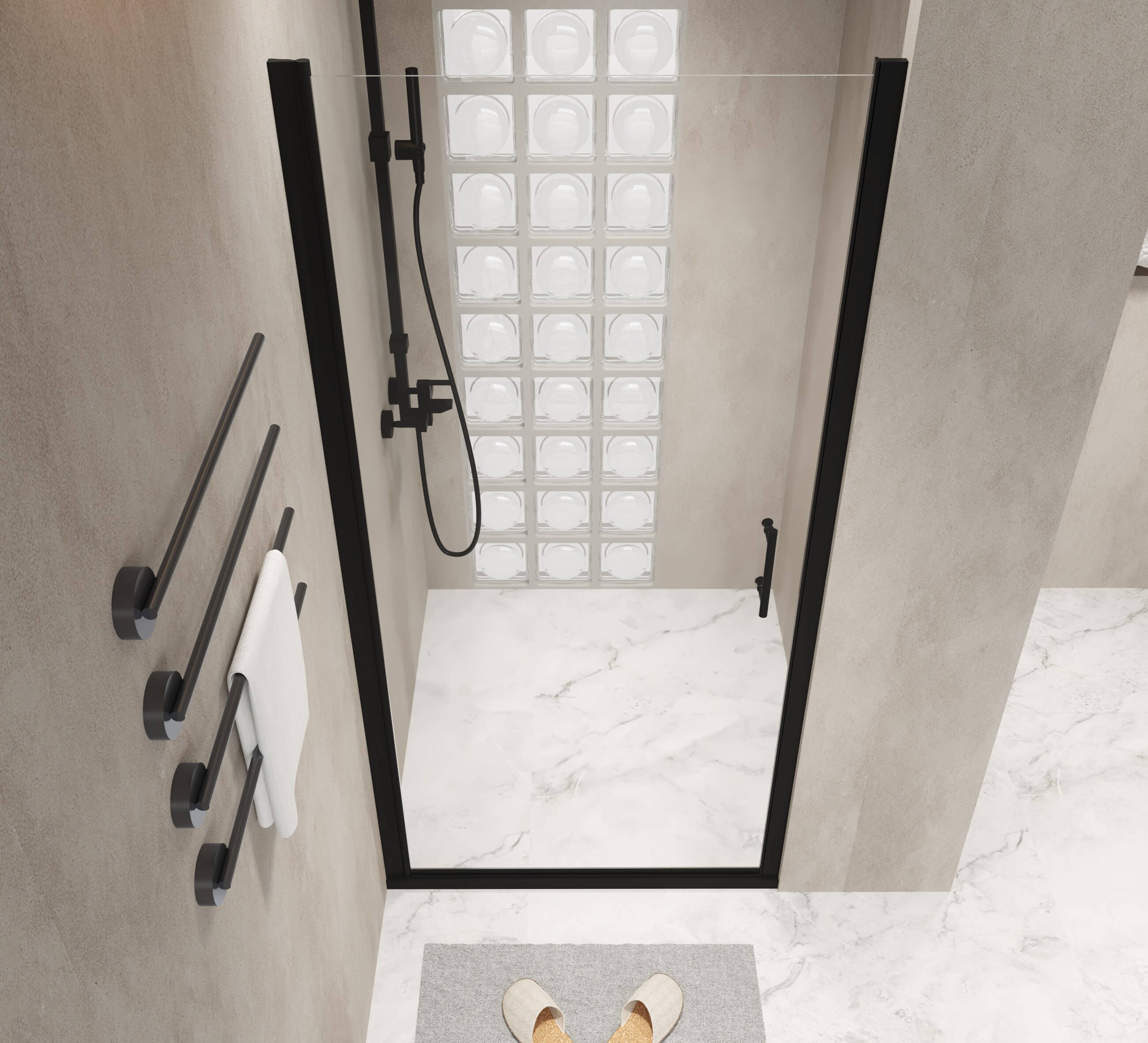 Forclover CBF-SD3472PVMB Shower-Doors - View #7