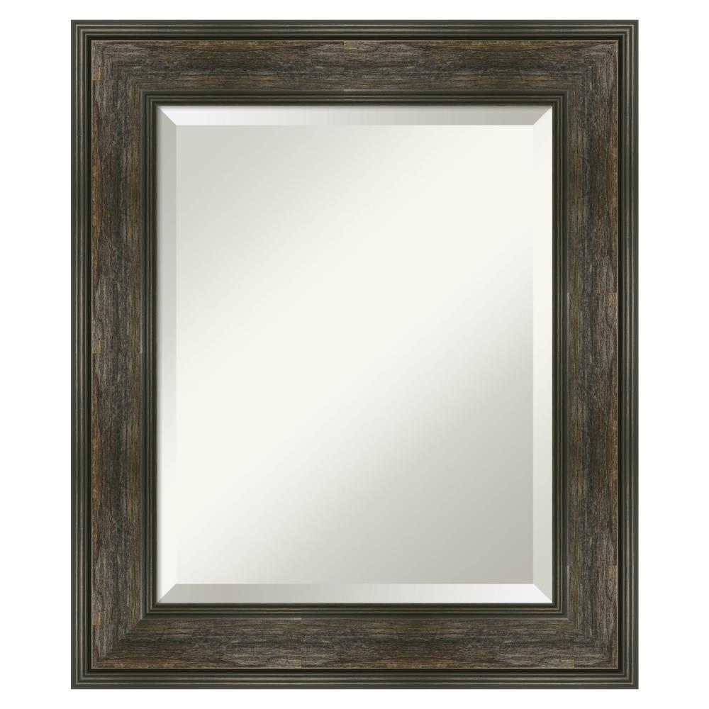 Rail Rustic Char Frame Bathroom at Lowes.com