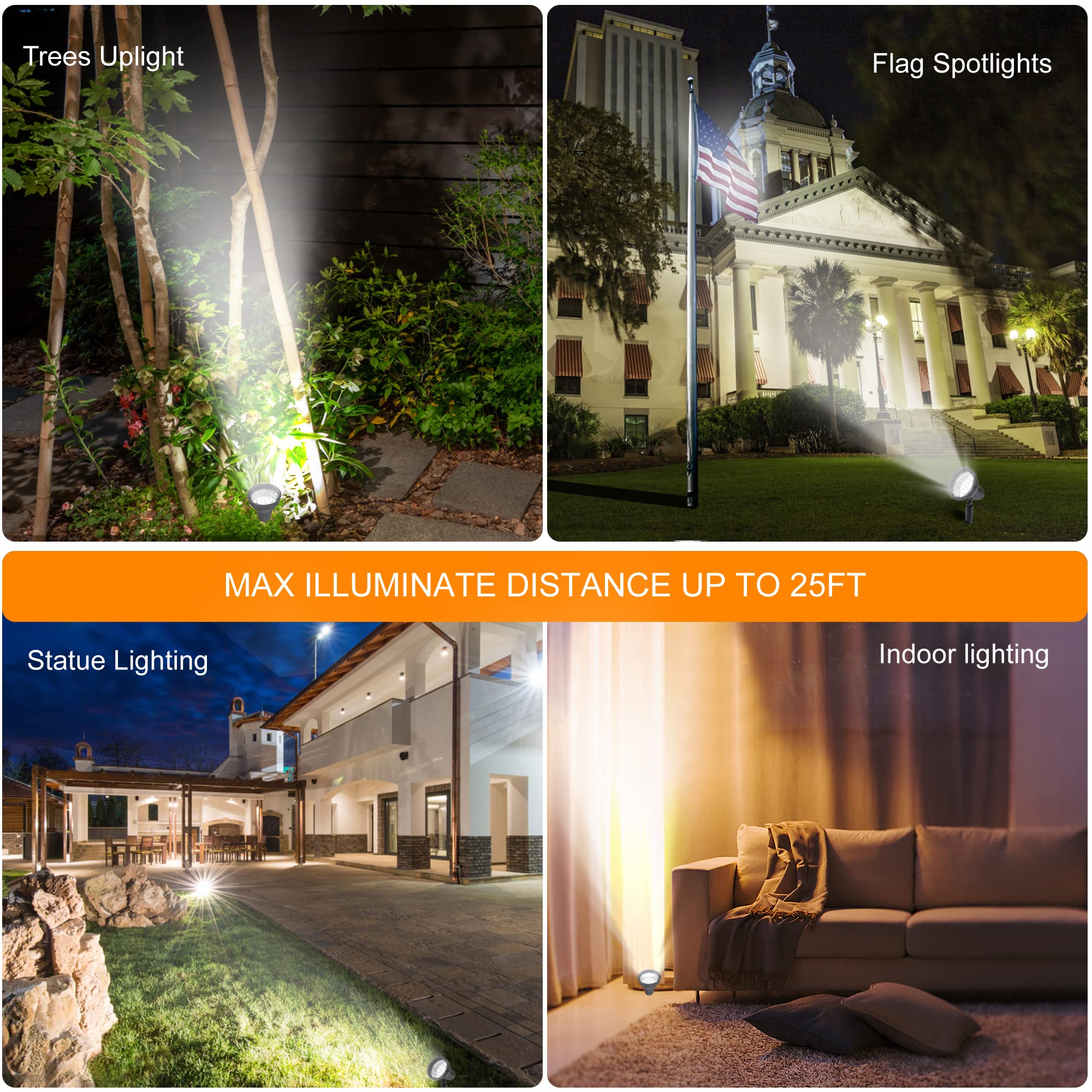 Aoibox LABI5P8A Spot-Lights - View #4