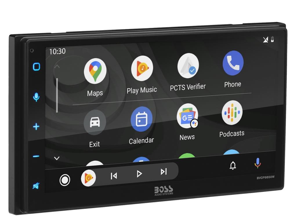 Boss Audio Systems Wireless CarPlay/Android Auto BLUETOOTH#174; In-Dash  Double-Din MP3-Compatible AM/FM Receiver, Featuring 6.75