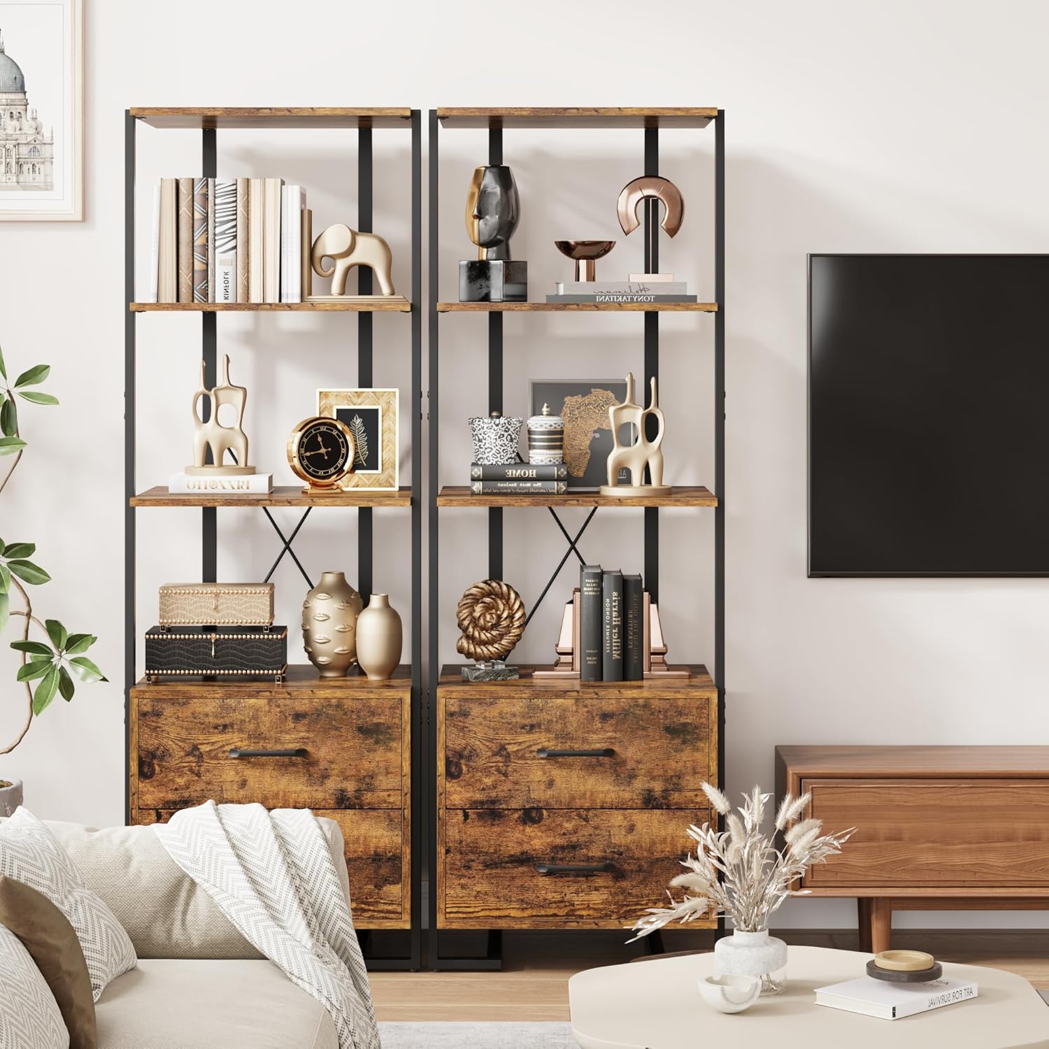 Qeetex LHF-SJ-PHO-10EOGO7C bookcases - View #6