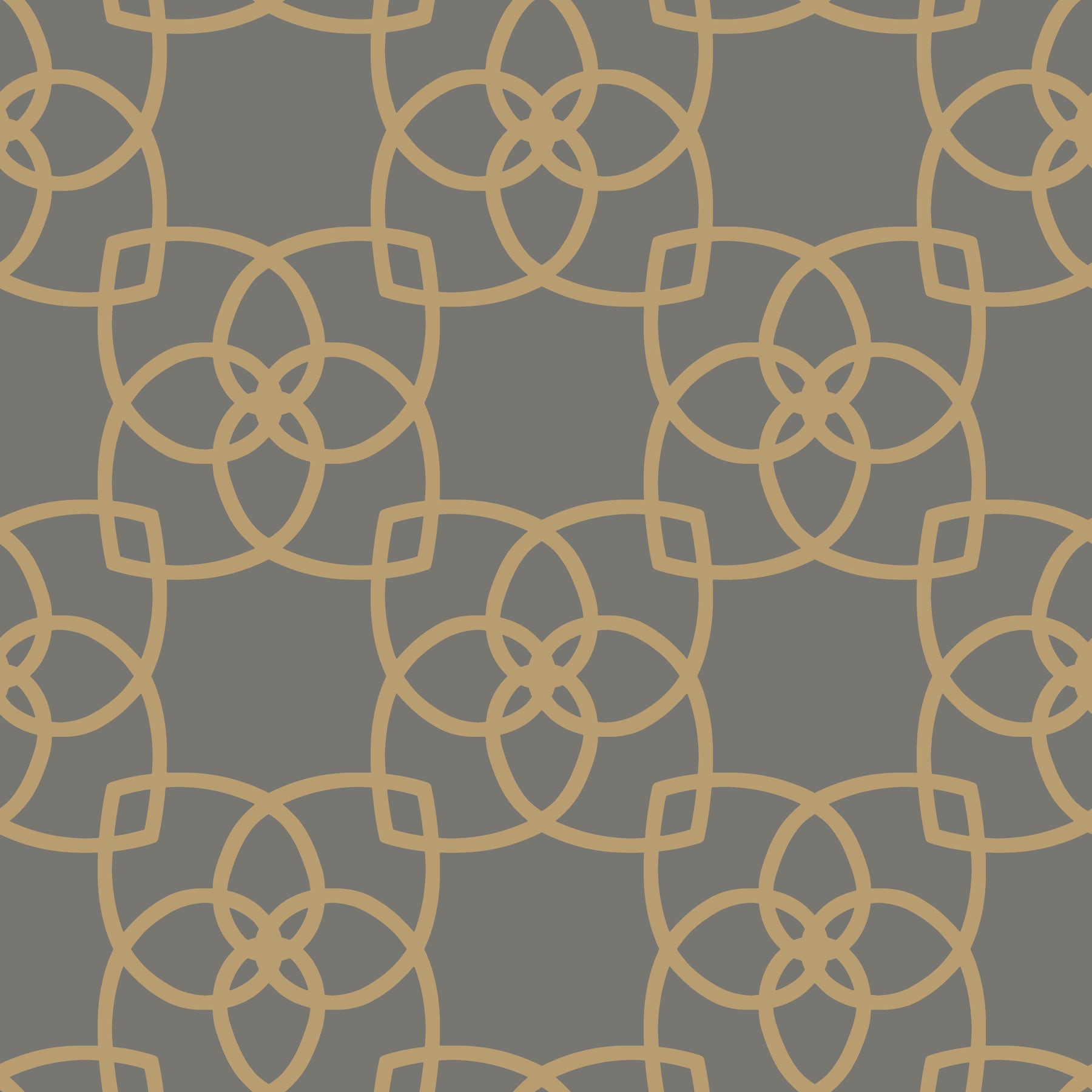 York Wallcoverings Y6200204 Dazzling Dimensions 57.8-Sq. Feet Charcoal Gold Non-woven Geometric Unpasted Wallpaper