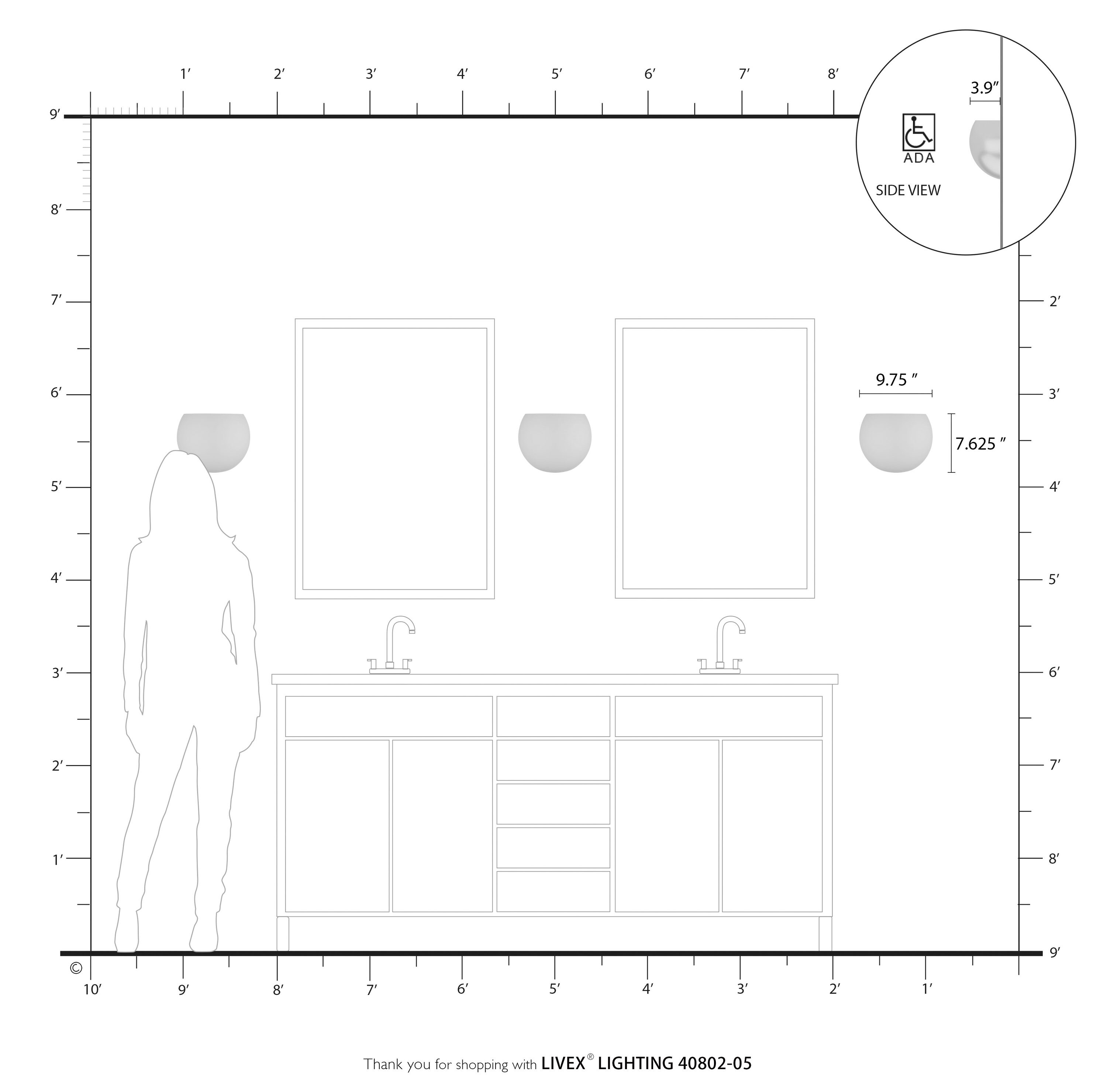Livex Lighting 40802-05 b090000 - View #7