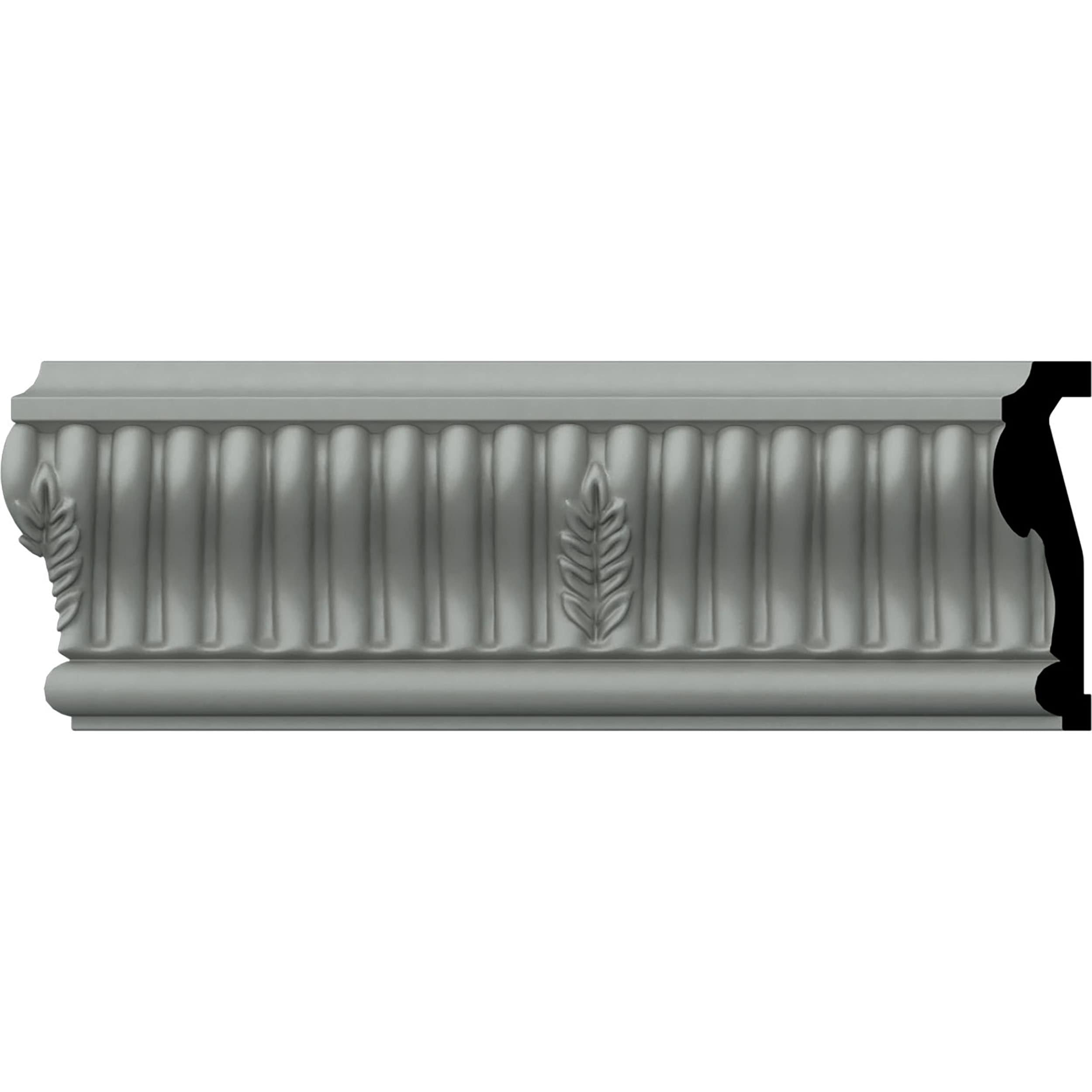 Nevio 3.38'' H x 96.13'' W x 1'' D Urethane Chair Rail