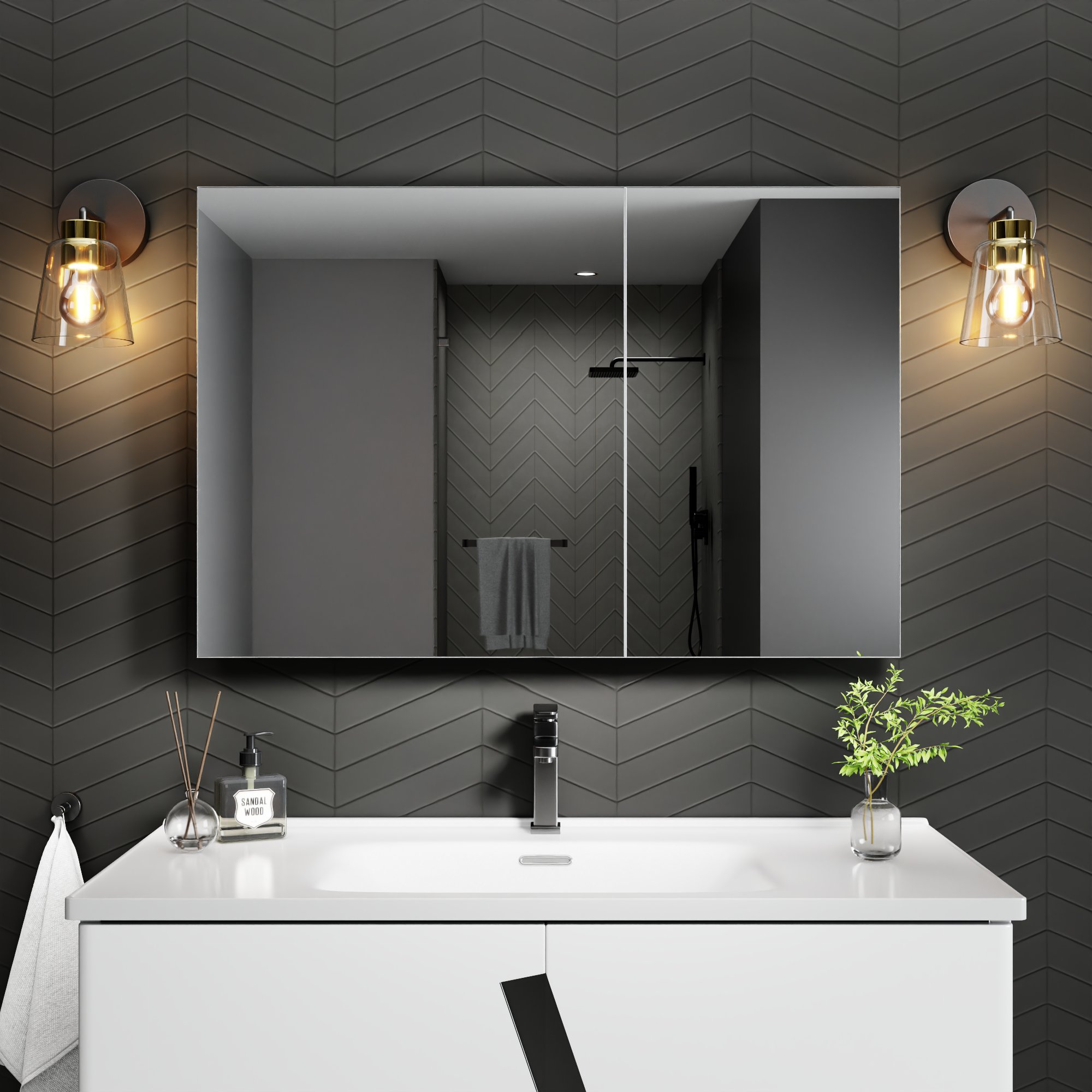 AAZJ HP-P163525 Bathroom-Medicine-Cabinets - View #7