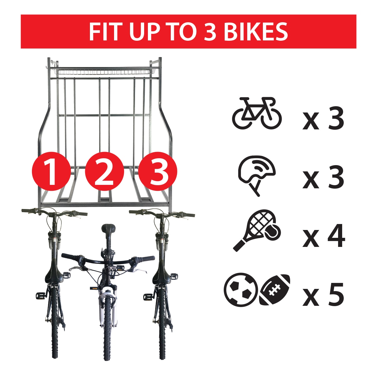 Raxgo Freestanding 2 Bike Rack, Bicycle Garage Storage Vertical Stand :  Target