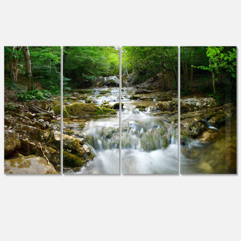 Designart 28-in H x 48-in W Landscape Metal Print at Lowes.com