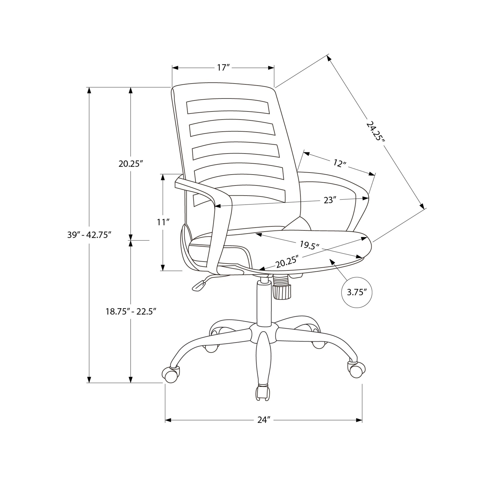 HyperDrop Cart Z-B2710P219653 Office-Chairs - View #4