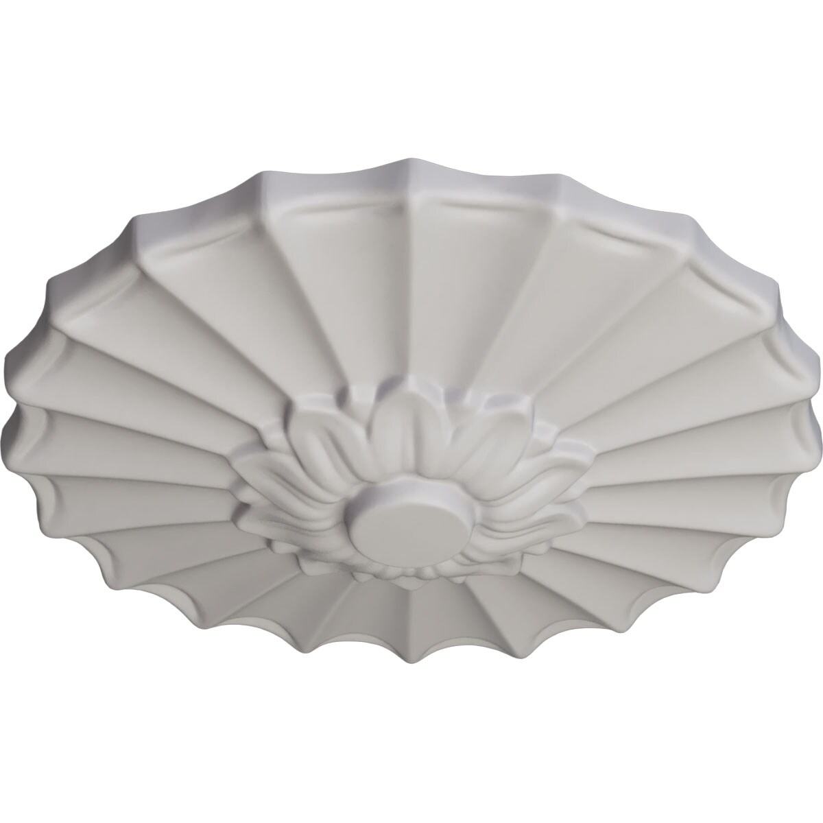Ekena Millwork CM09SHUWF Ceiling-Medallions - View #2