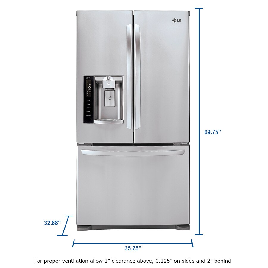 LG LFX28968ST French-Door-Refrigerators - View #10