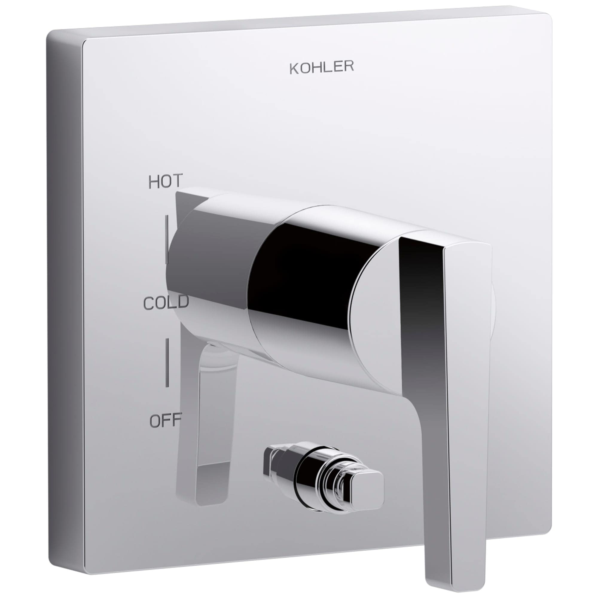 KOHLER T99762-4-CP Polished Chrome Lever Shower Faucet Handle