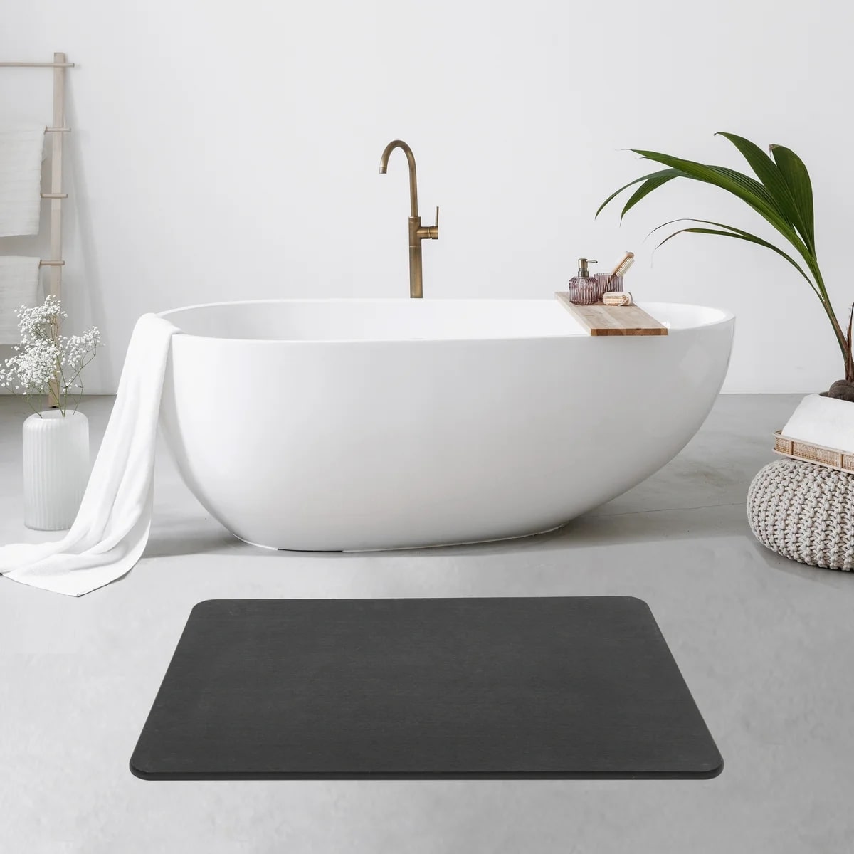 J&V TEXTILES 8521-BK Bath-Rugs - View #5