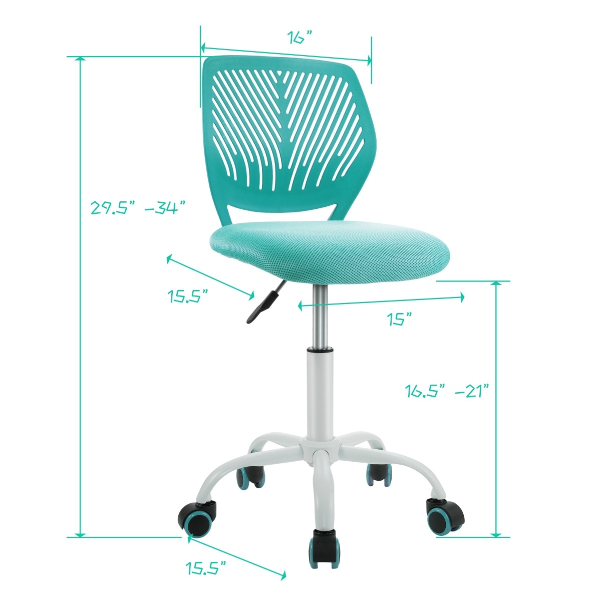 CASAINC WF-HW66350GN-LA Office-Chairs - View #10