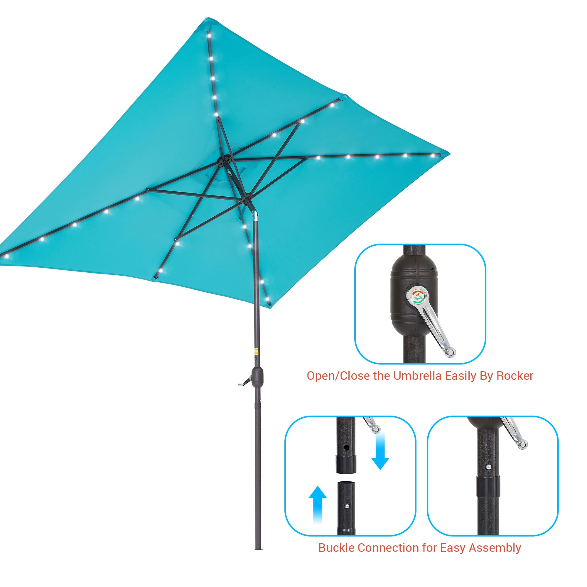 ACEGOSES LW-RLED16LB Umbrellas-2 - View #7