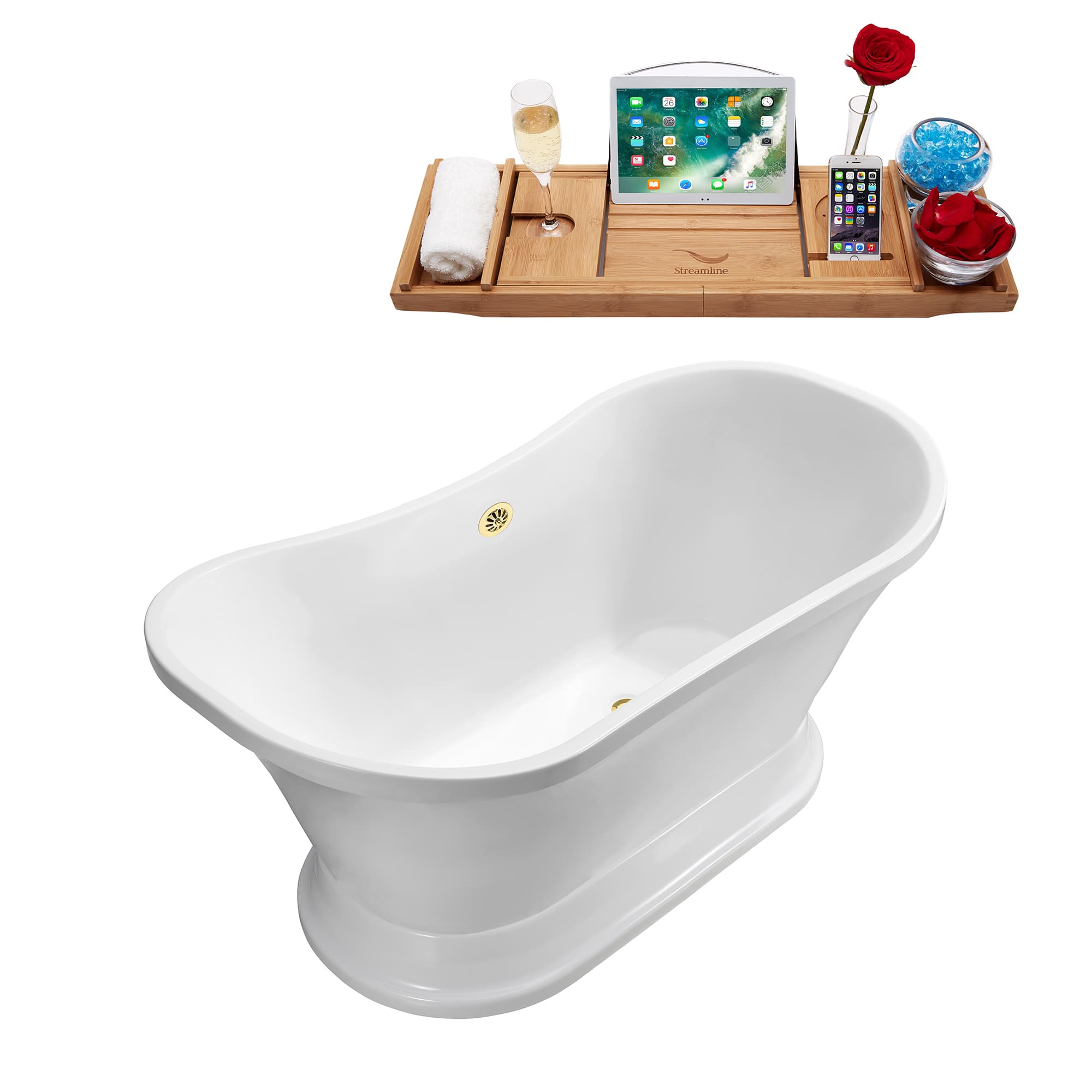 Streamline N200GLD bathtubs - View #3