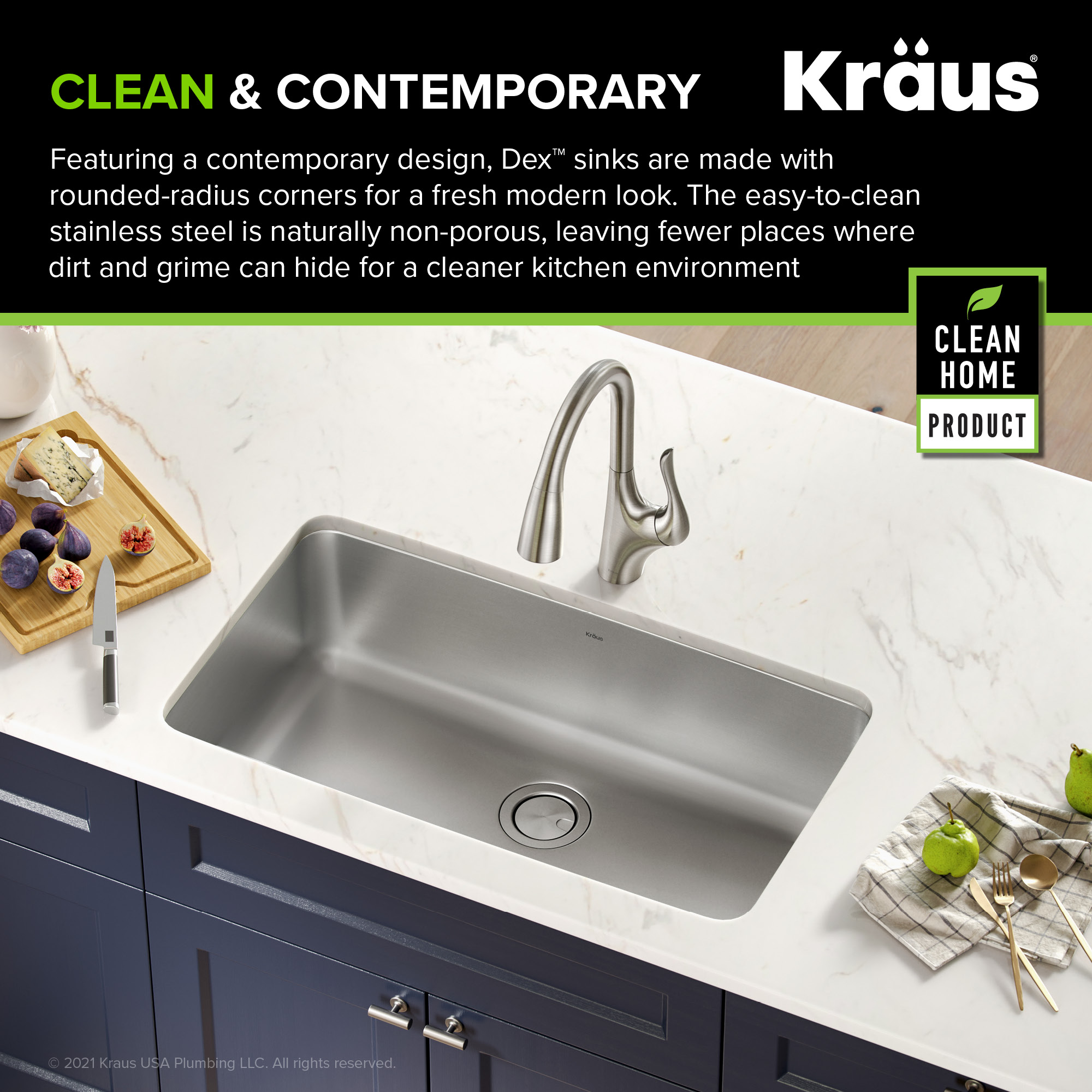 Kraus KA1US33B Kitchen-Sinks - View #4