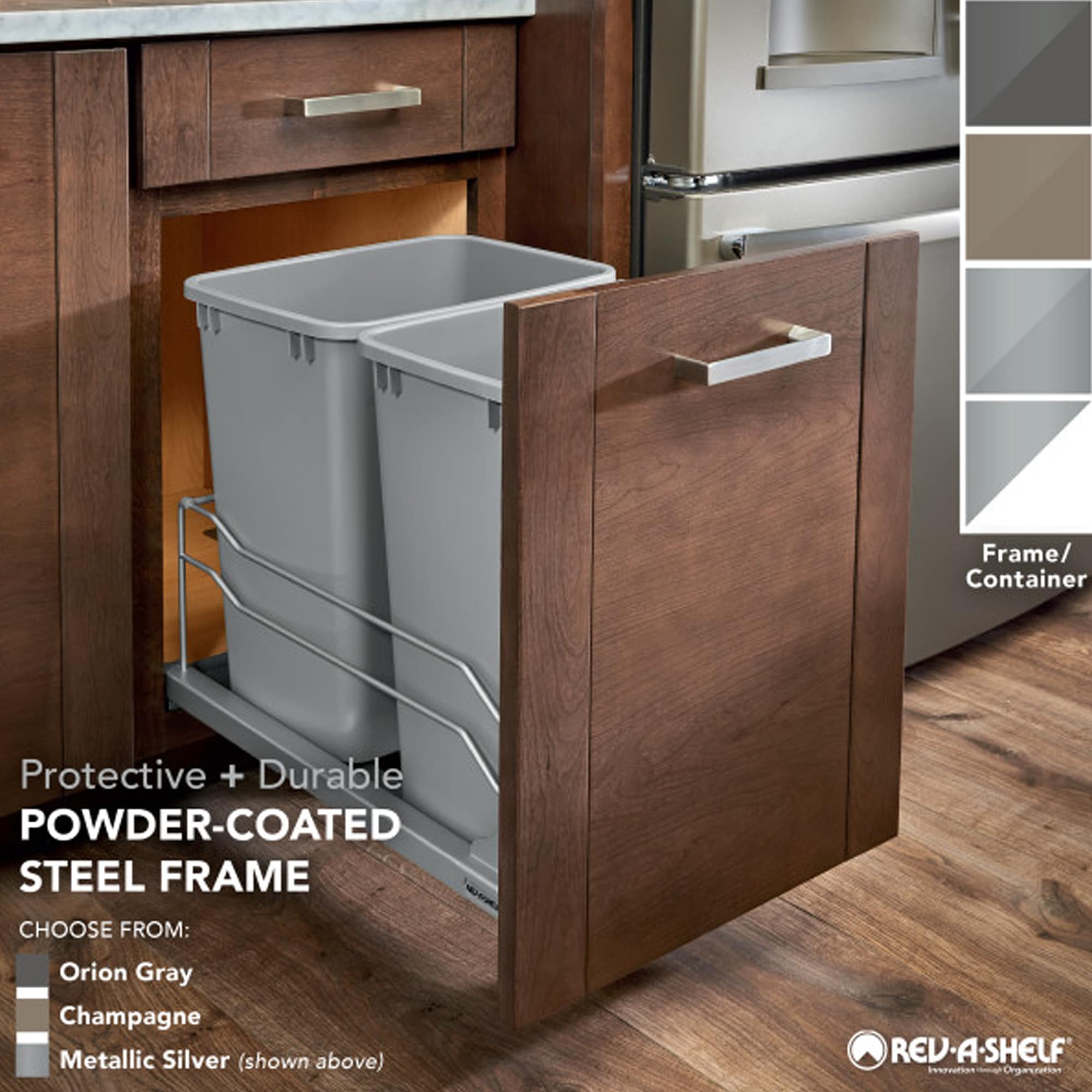 Rev-A-Shelf 313296 Pullout-Trash-Cans - View #2