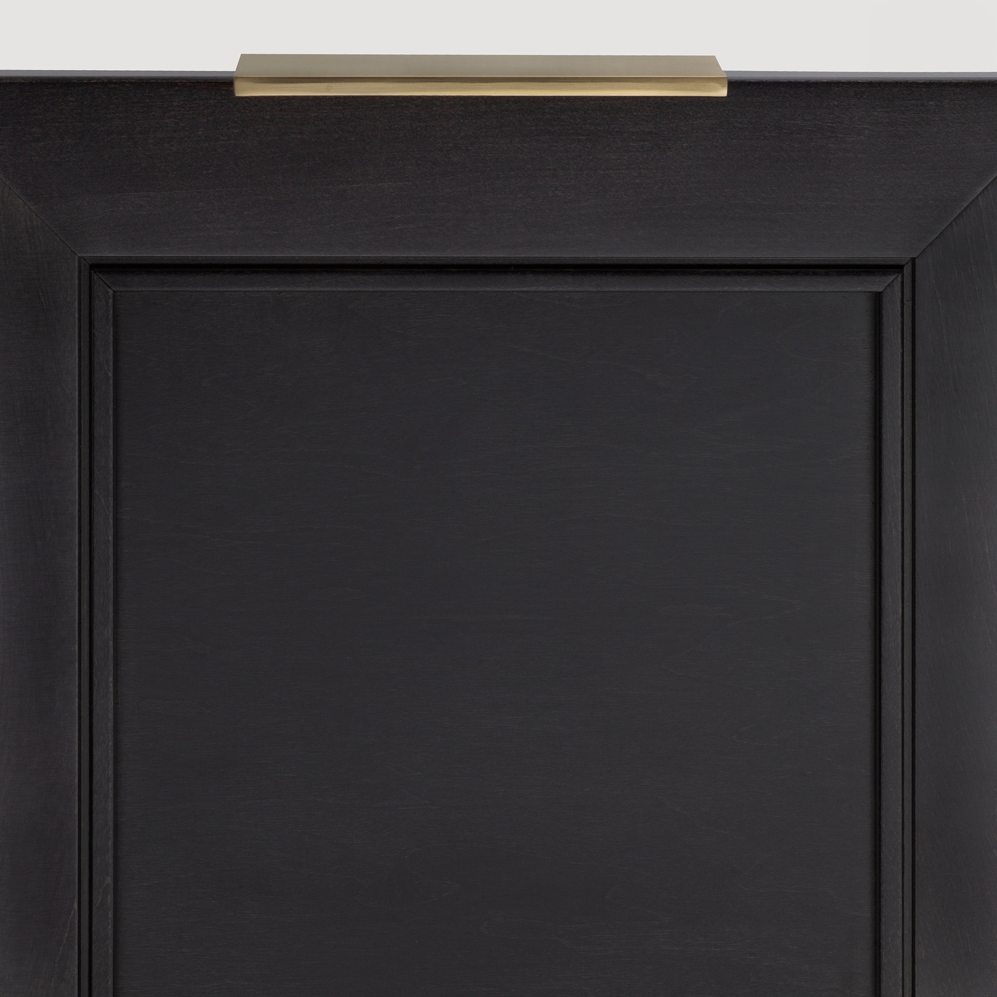 Ethan 4" Brushed Brass Finger Pull with Mounting Hardware