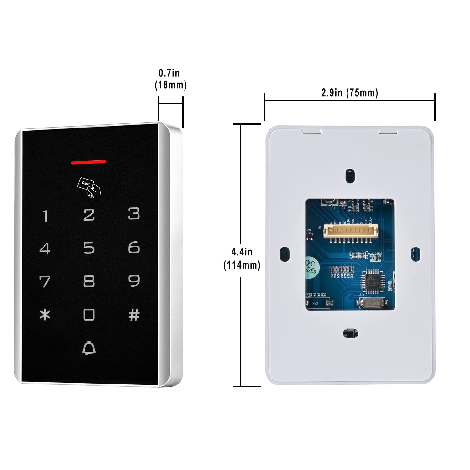 Adrinfly LAD0805D243 Electronic-Door-Locks - View #3