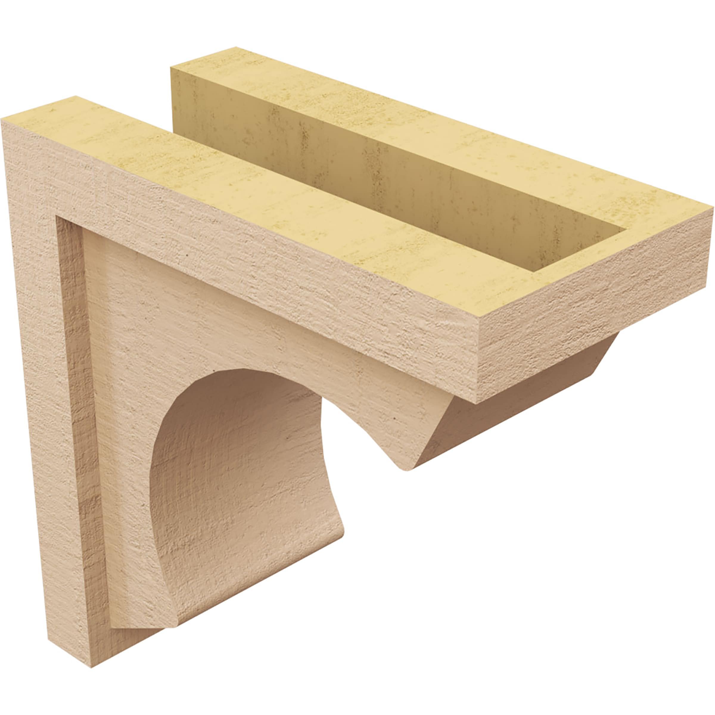 Ekena Millwork CORU05X10X10EMRRCPR corbels - View #5