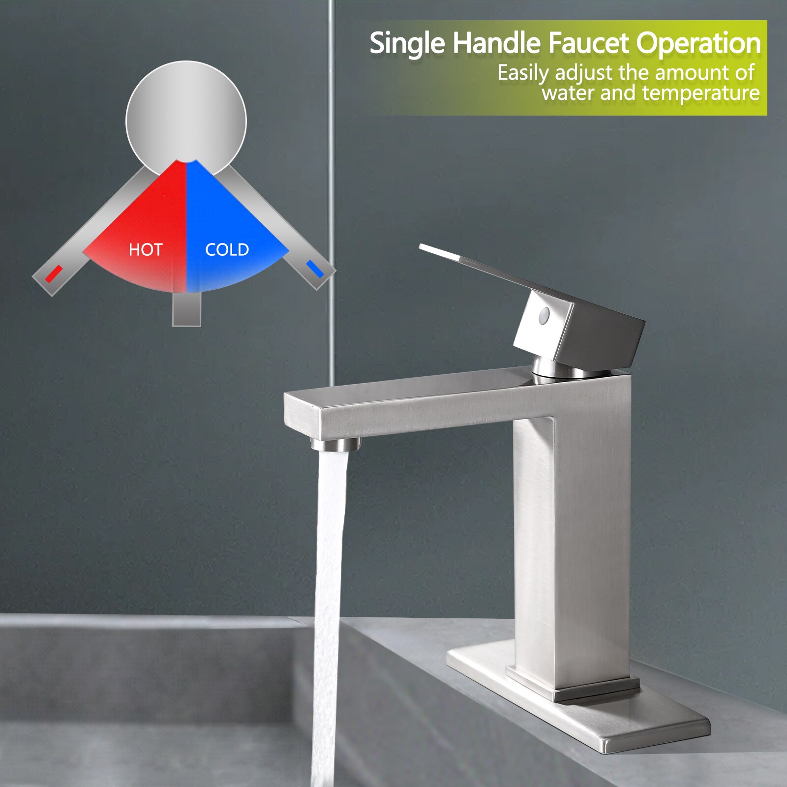WELLFOR DTG-008BFBN Lavatory-Faucets - View #7