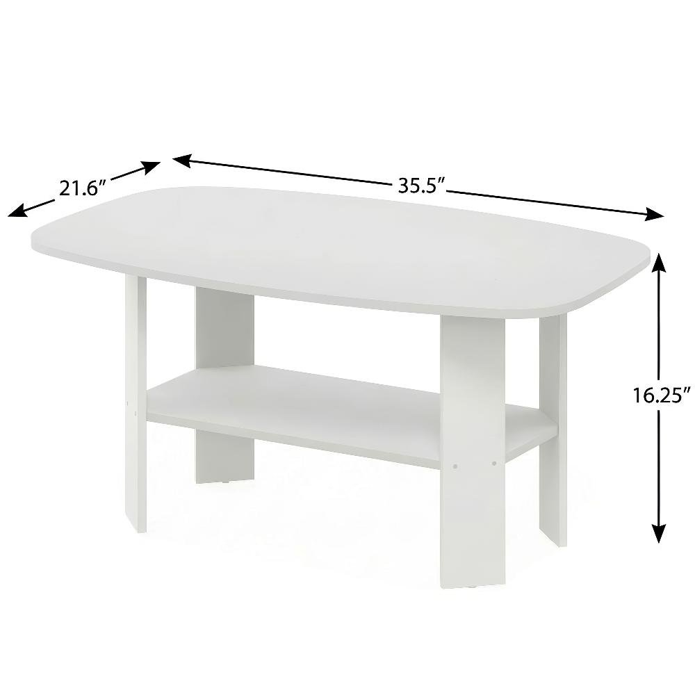 FurniFact BO3346152WHT Coffee-Tables - View #4
