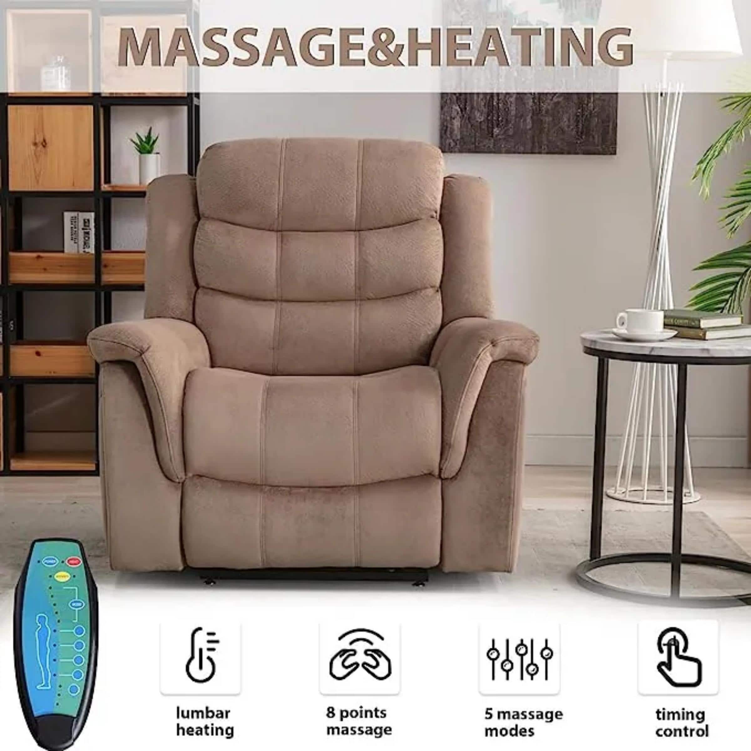 Bestier USLOW-L502740F-LBRN recliners - View #8