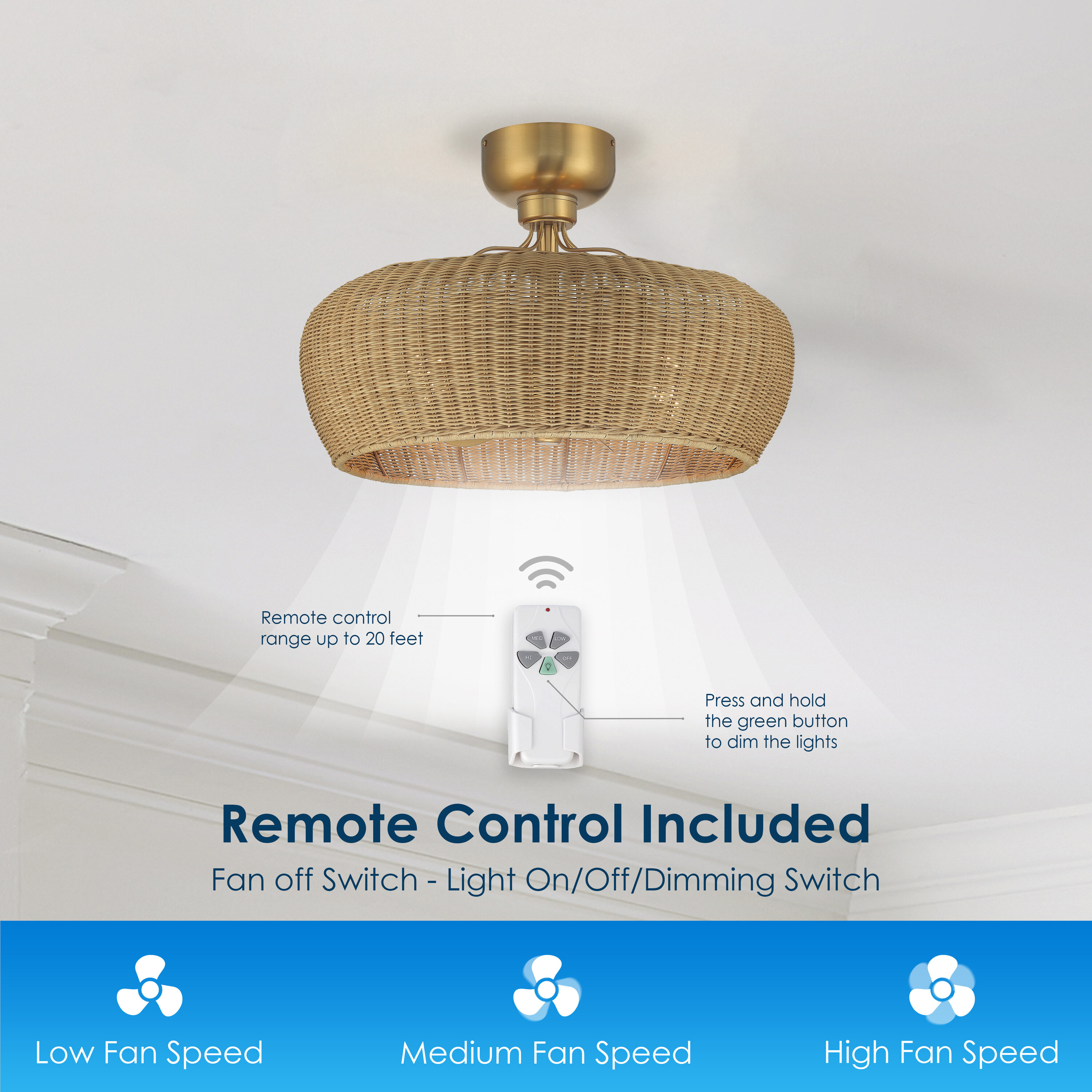 Arranmore Lighting & Fans AR-2017AGB Ceiling-Fans - View #4