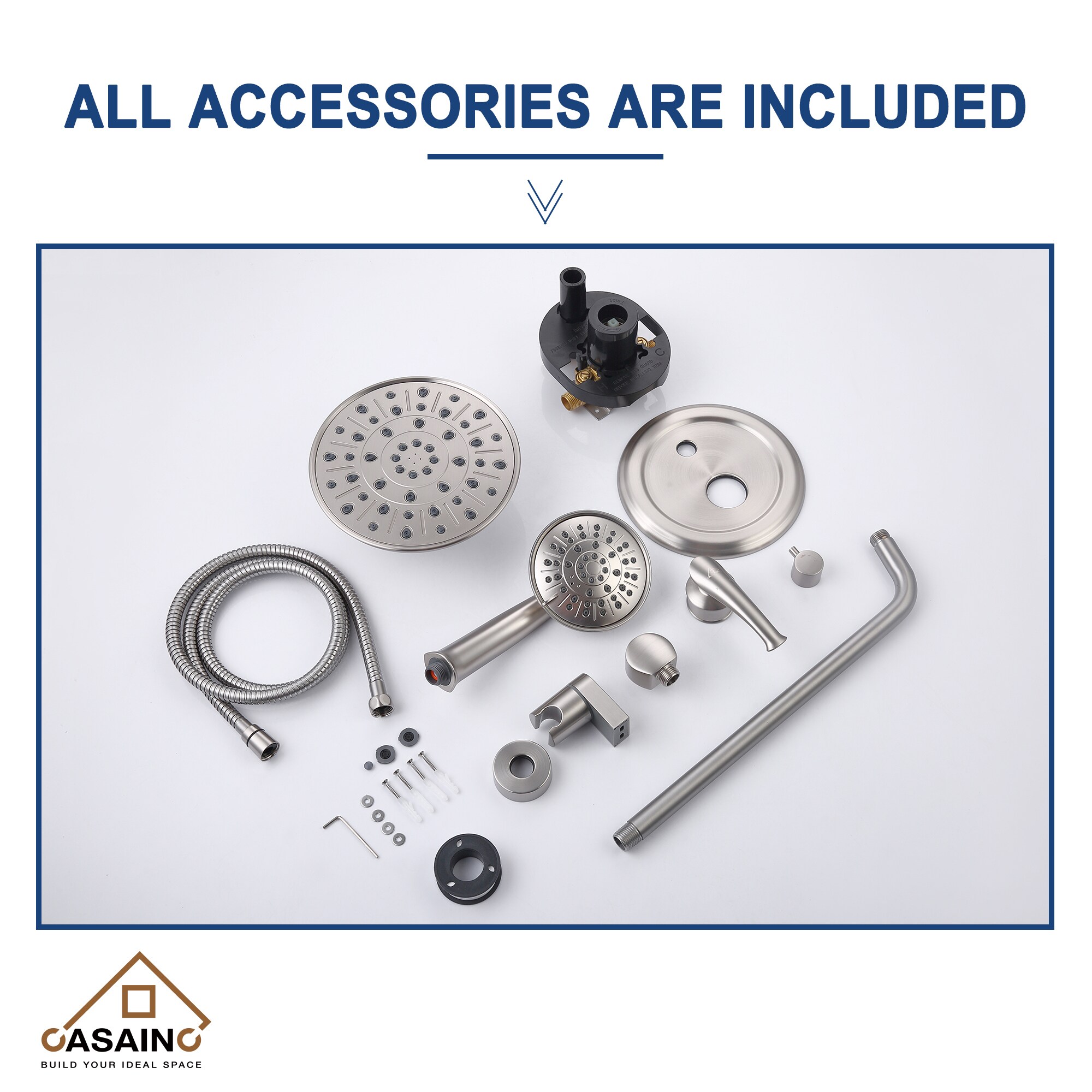 CASAINC HM-B207-SQ-BN Tub-Shower-Faucets - View #11