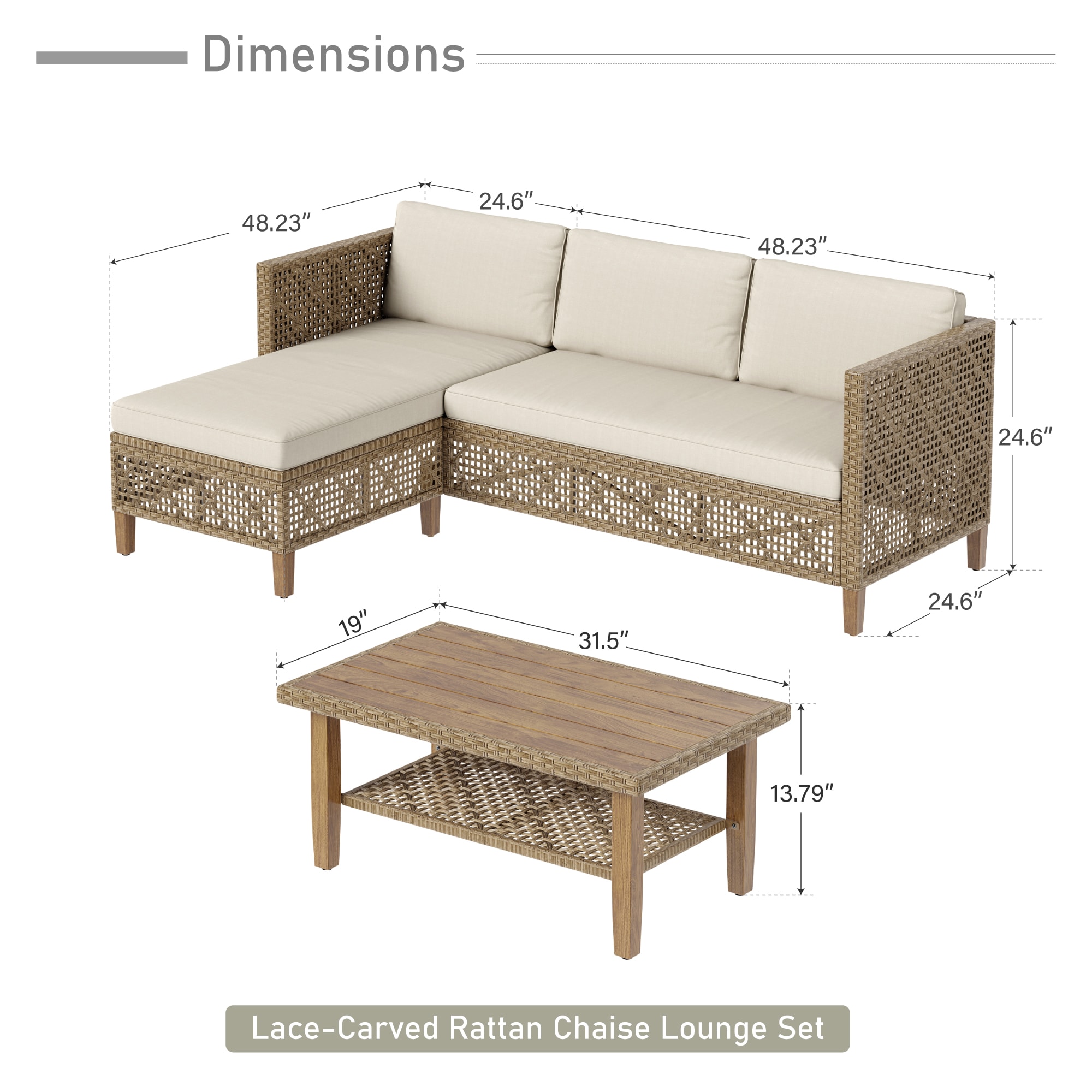 Sunshine Valley R3-301 Patio-Conversation-Sets - View #12