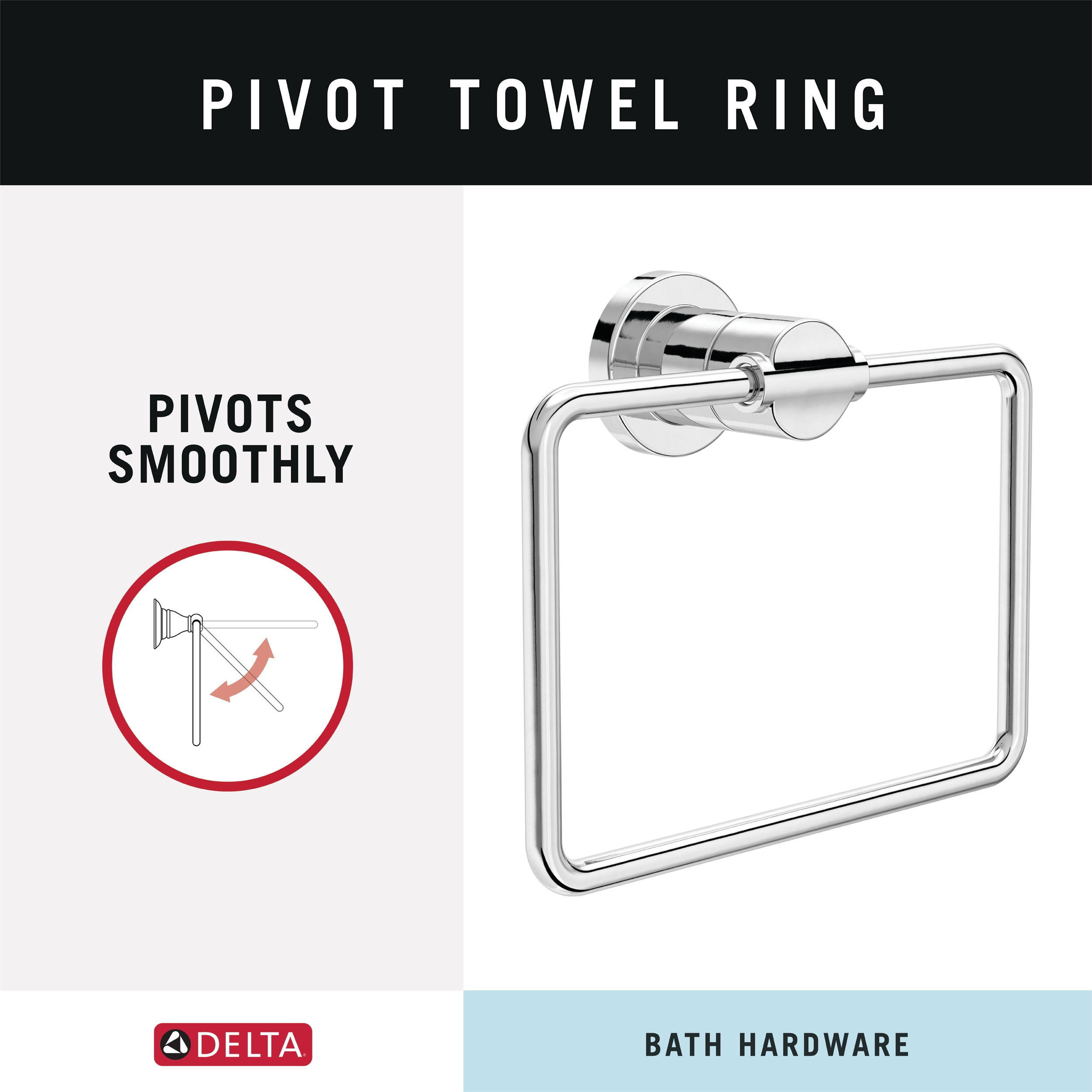 Nicoli Polished Chrome 4-Piece Bath Hardware Set