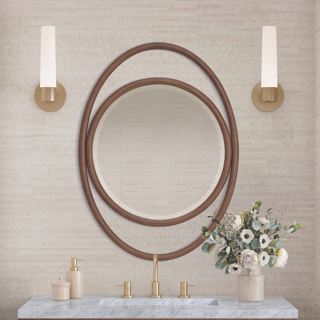 James Martin Vanities 242-MO28-WLT Framed-Bath-Mirrors - View #4