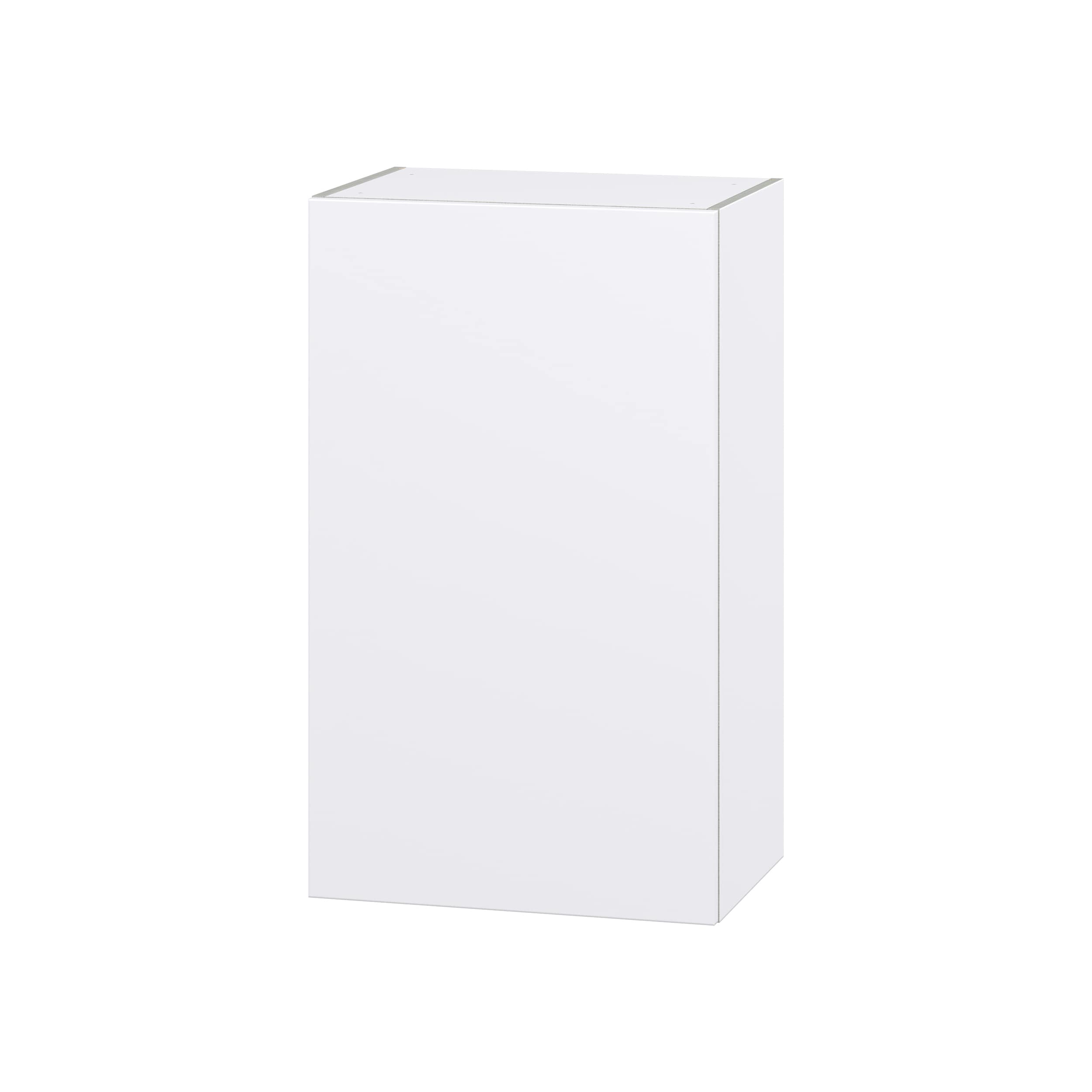 Hugo&Borg DSW2135(L/R)-LA Lasalle 21-in W x 35-in H x 14-in D Bright White Slab Wall Fully assembled Cabinet (Flat Panel Slab)