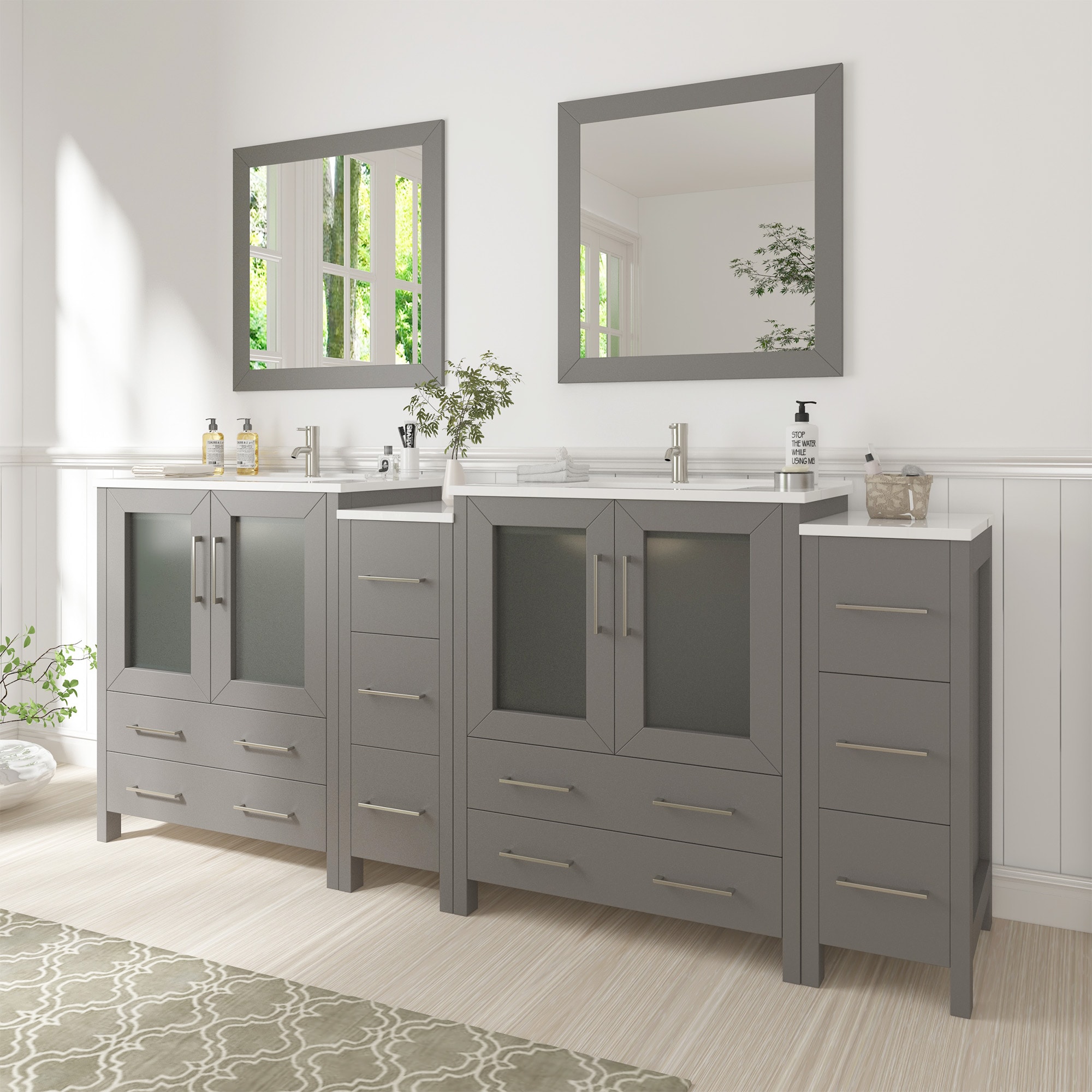Vanity Art VA3024-72G Bath-Vanity-Combo - View #2