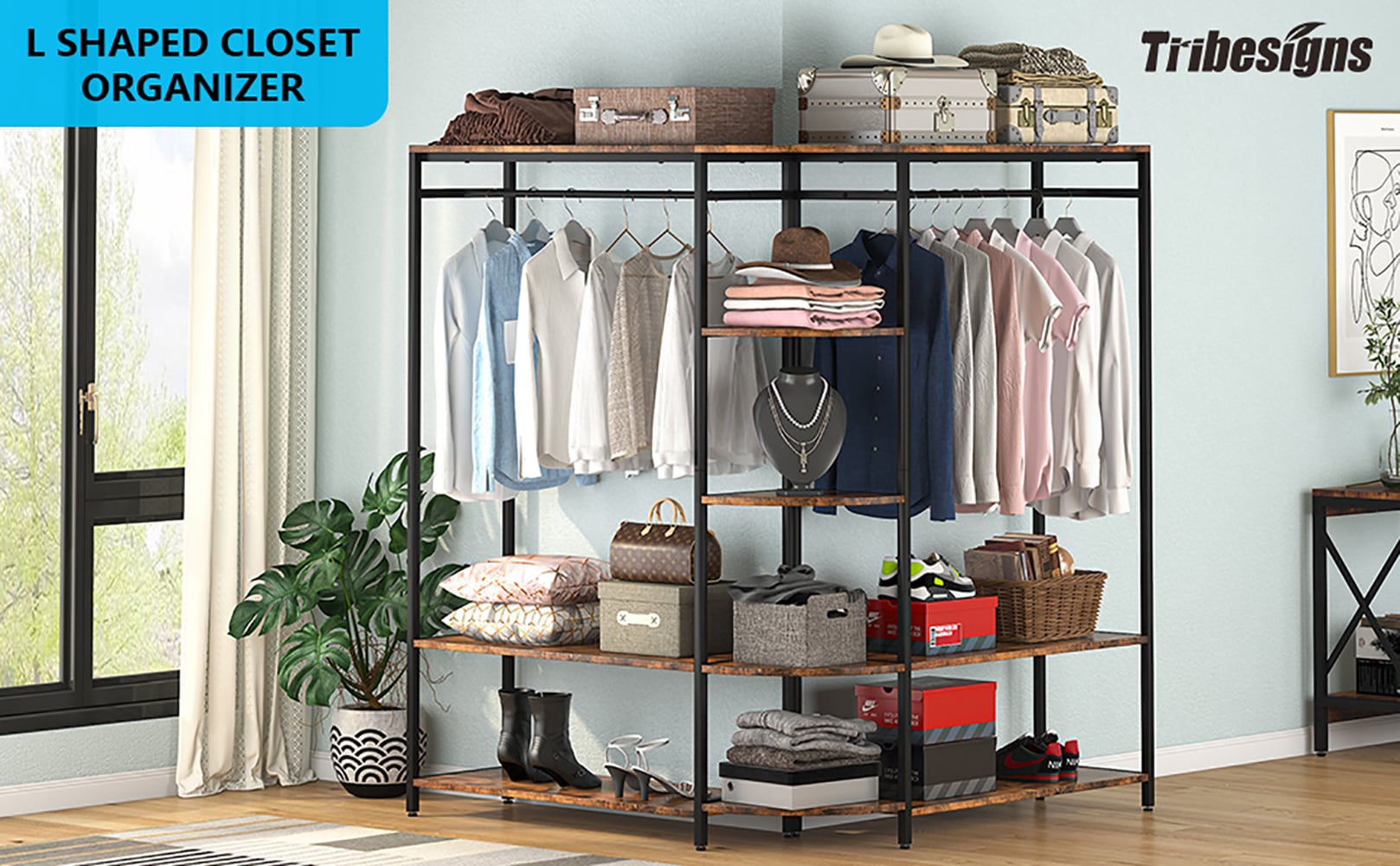 Apparel Racks For Containers: Clothes Storage: Great Lakes Kwik Space