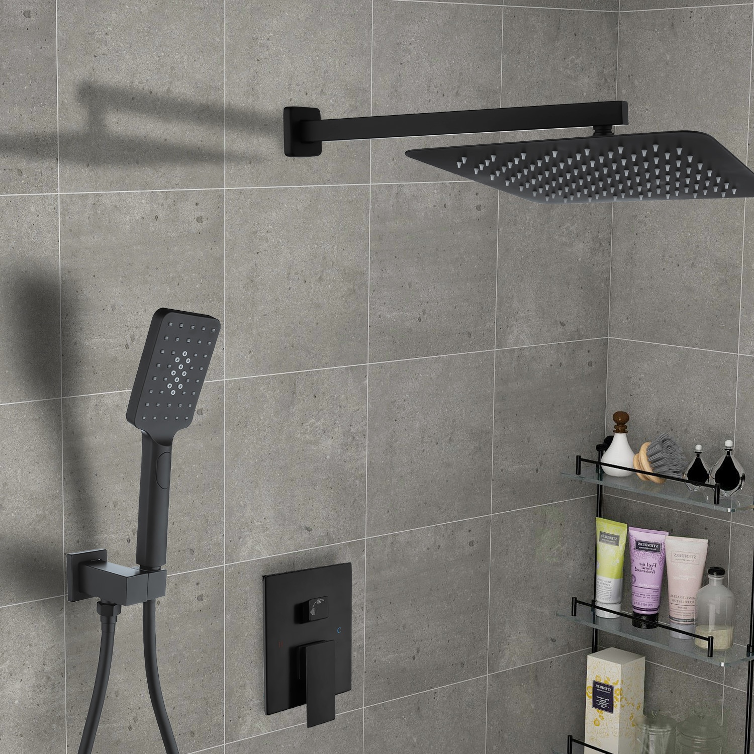 Maincraft HHK102MB Showerhead-Bar-Panels - View #4