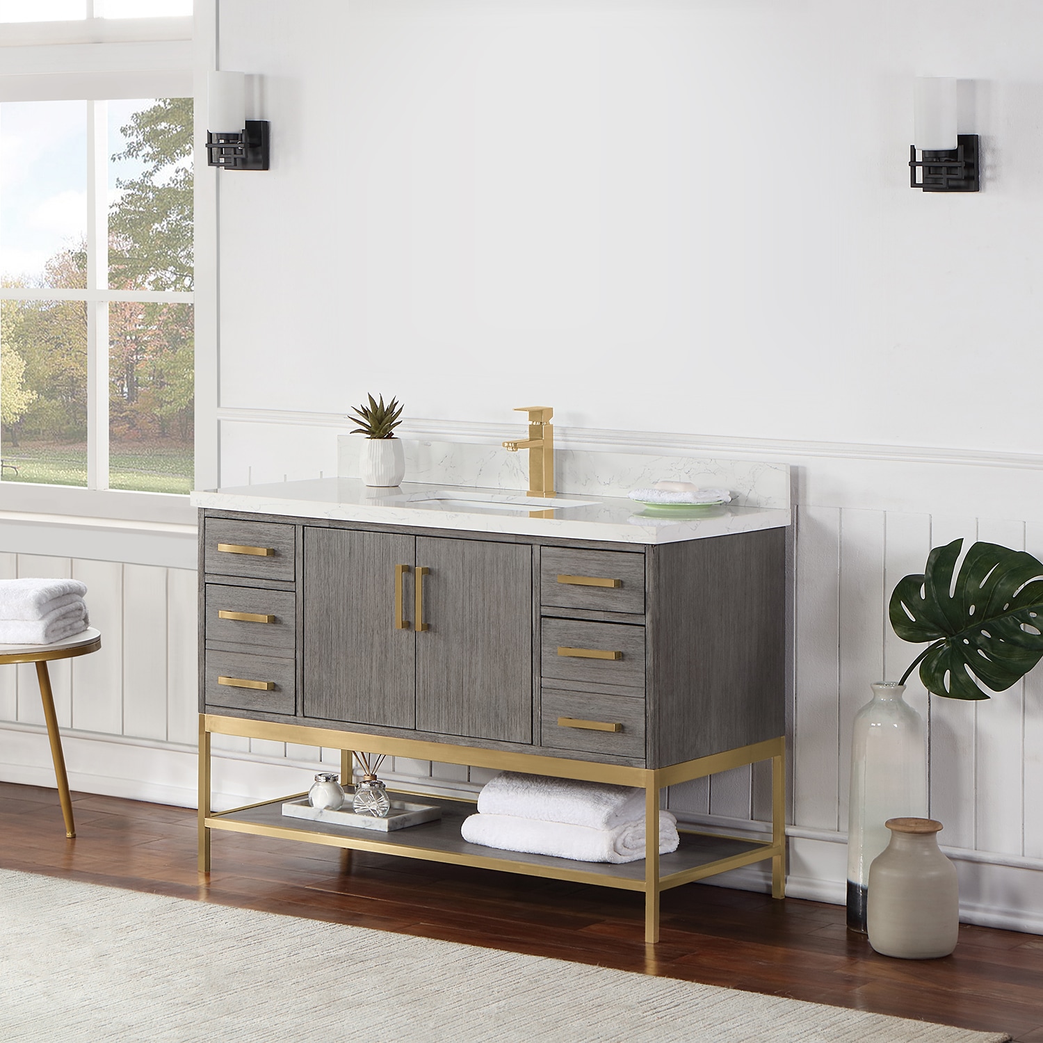 Altair 546048-CR-GW-NM Bath-Vanity-Combo - View #6